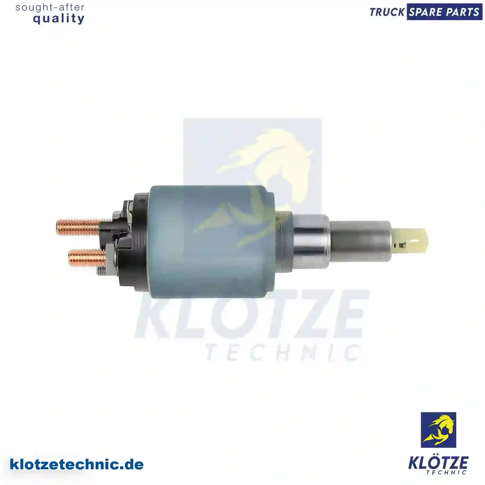 Solenoid switch, 1658730, 1853749, ZG20917-0008 || Klötze Technic