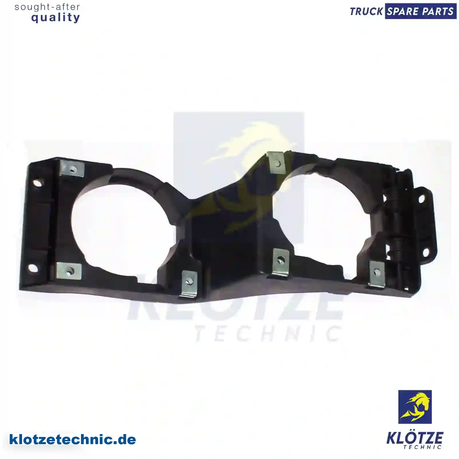 Auxiliary lamp bracket, right, 1492258, 1523882, 1786693, 1786695, 523882, ZG20267-0008 || Klötze Technic