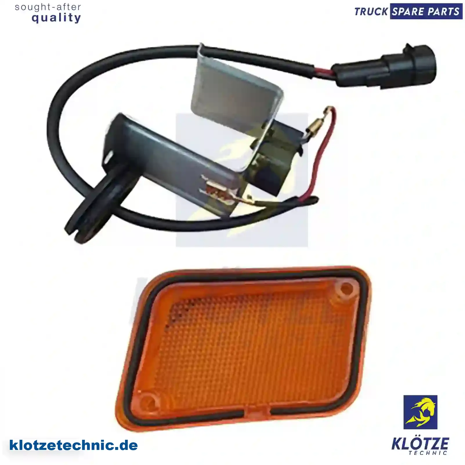 Side marking lamp, right, 98419235, ZG20884-0008 || Klötze Technic