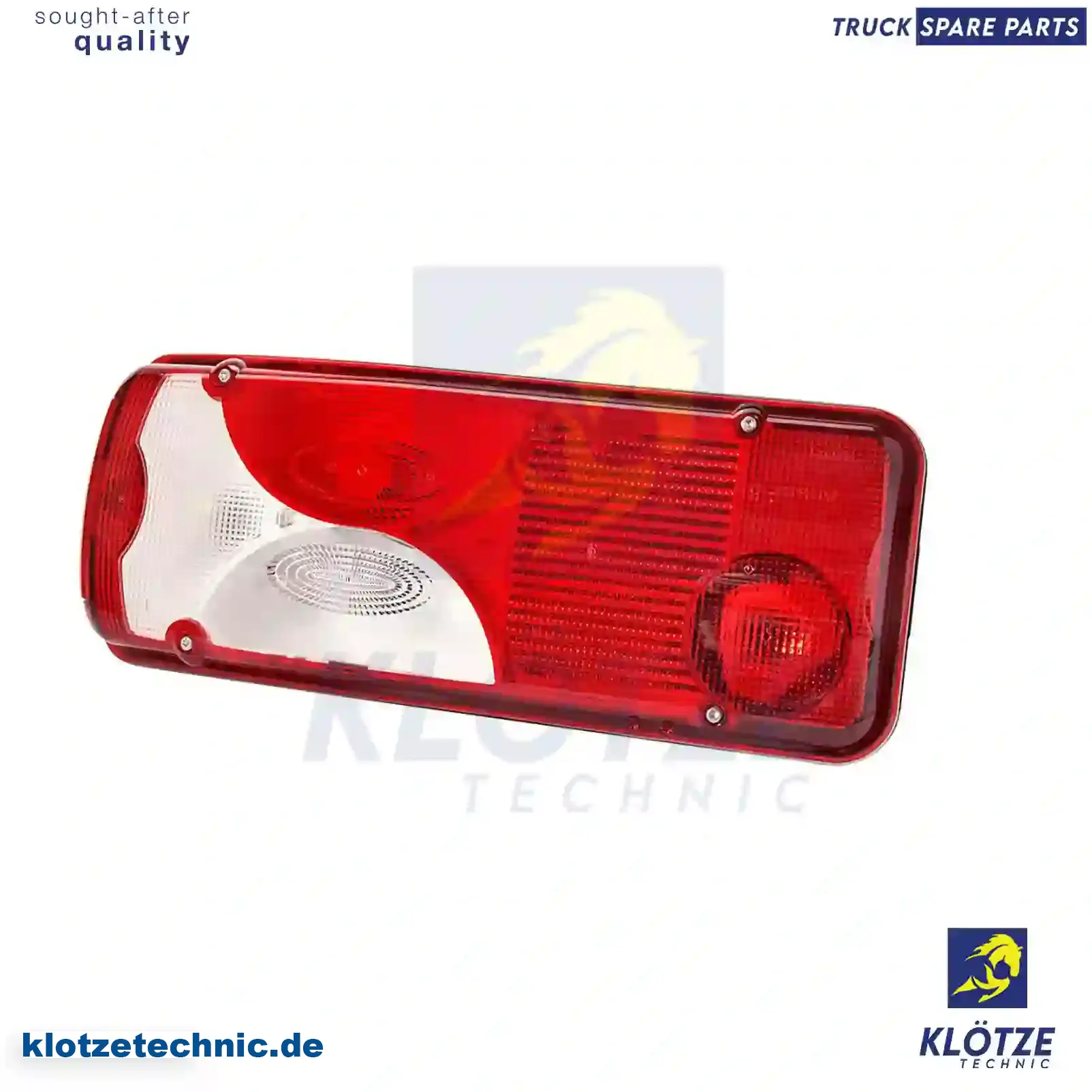 Tail lamp, left, with license plate lamp, 1756754, 1906552, 2021579, 2129985, ZG21018-0008, , , || Klötze Technic