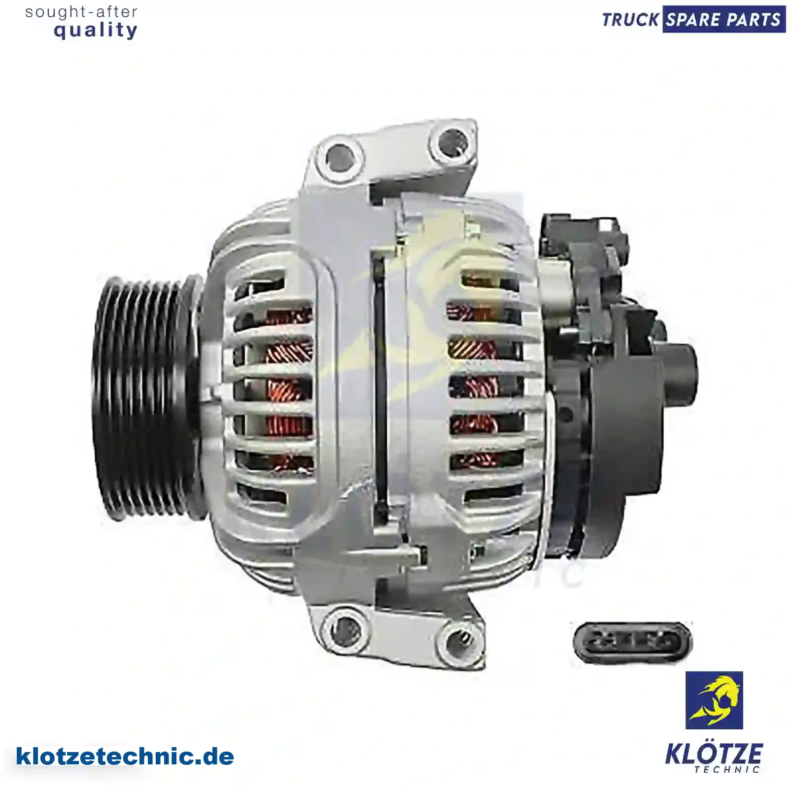 Alternator, 1626130, 1626130A, 1626130R, 1927311, 1927311A, 1927311R, 1976291, ZG20243-0008 || Klötze Technic