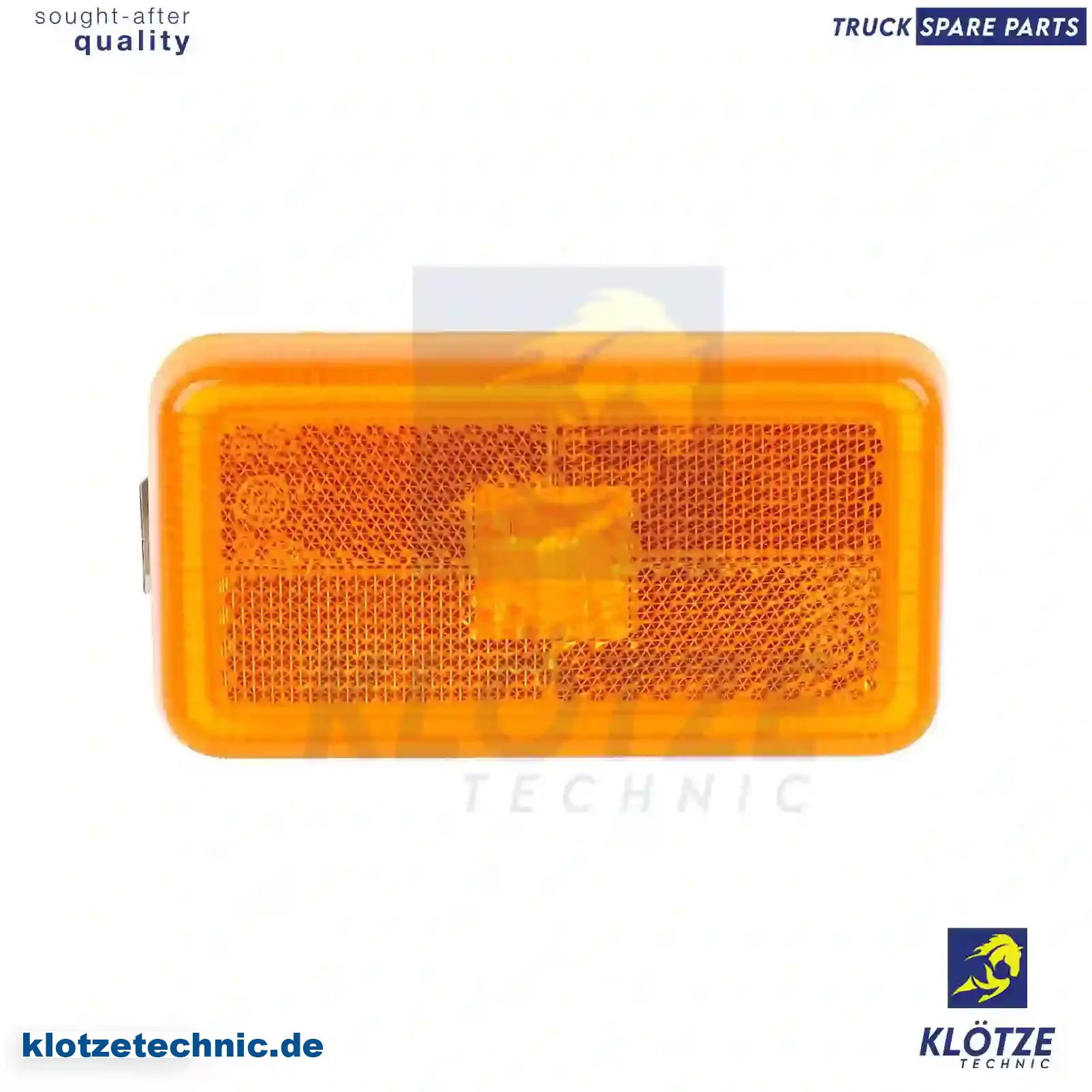 Reflector, orange, 1362707, ZG20769-0008 || Klötze Technic