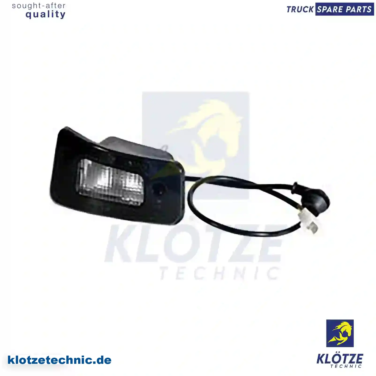 Side marking lamp, right, with bulb, 500314717, 500314719, ZG20891-0008 || Klötze Technic