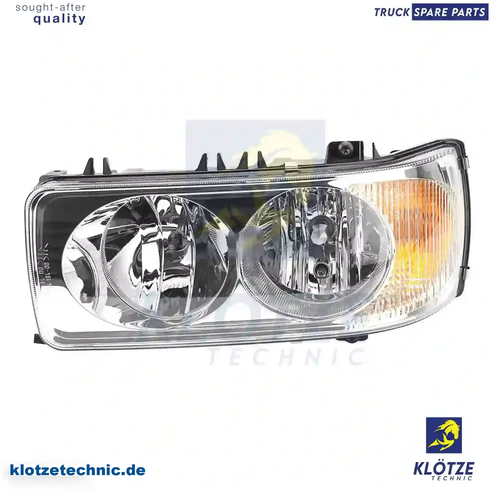 Headlamp, left, 1641746, 1699305, 1743688, ZG20470-0008 || Klötze Technic