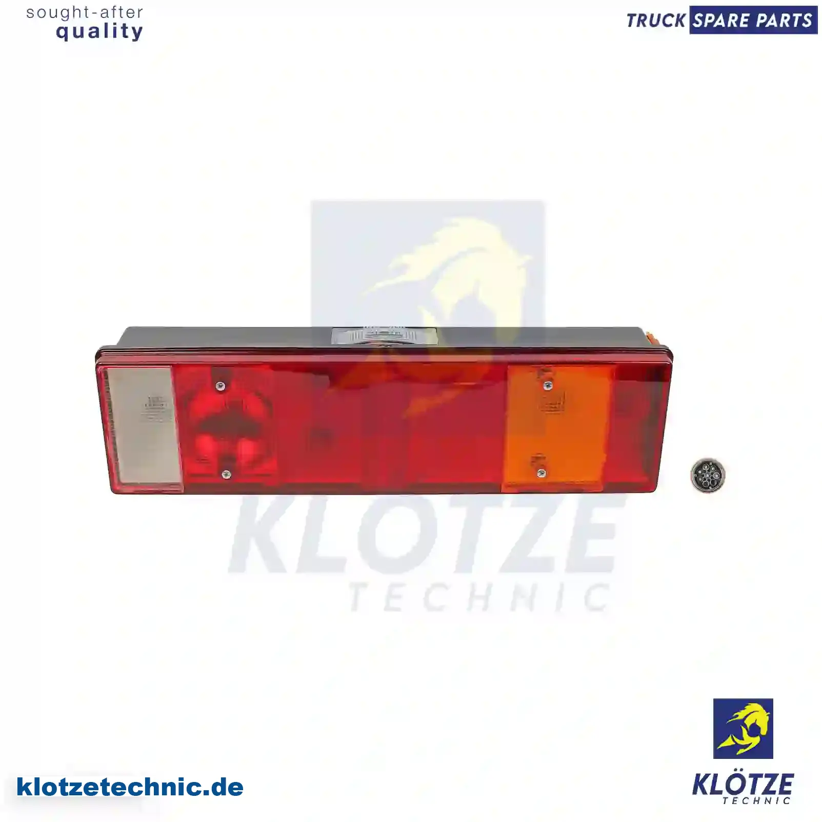 Tail lamp, left, 1283371, 1284211, 1291216, 1304789, ZG21010-0008, || Klötze Technic