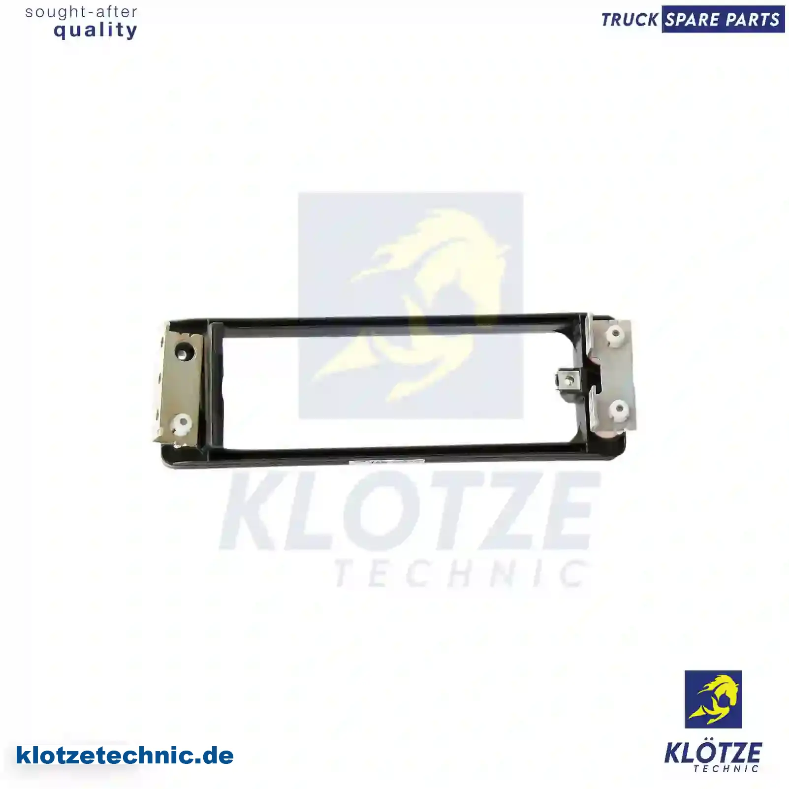 Bracket, auxiliary lamp, left, 1328858, 1334108, 1381702, 1436683, 1449528 || Klötze Technic