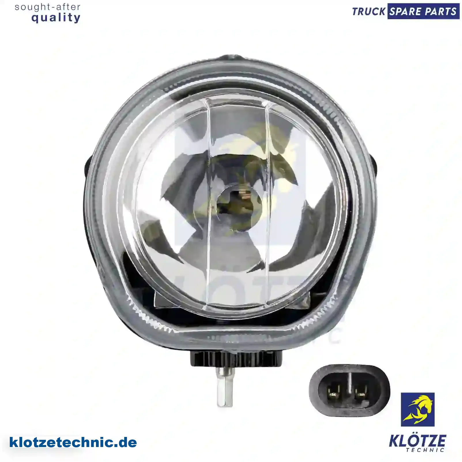 High beam lamp, without bulb, 504181096, ZG20552-0008 || Klötze Technic