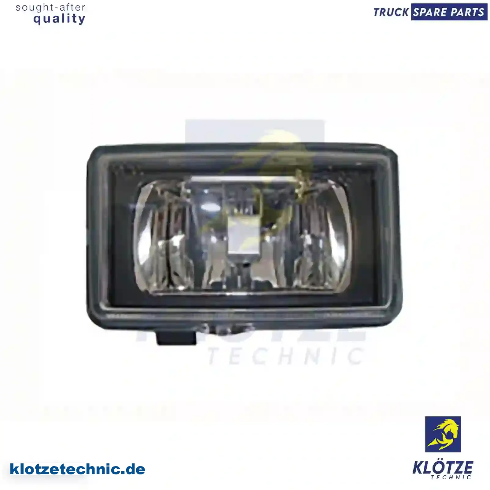 Fog lamp, left, with bulb, 504052353, ZG20417-0008 || Klötze Technic