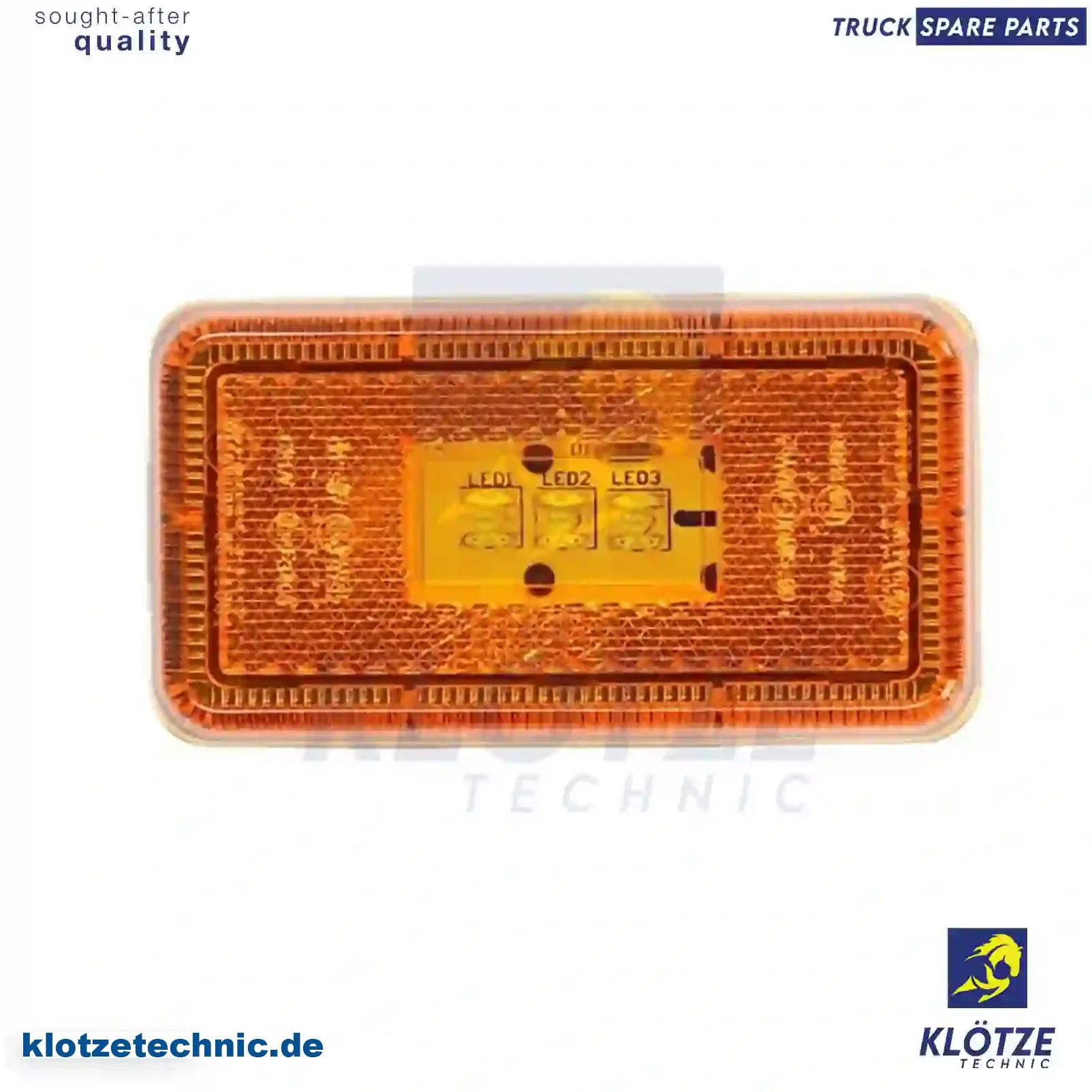 Side marking lamp, 1446359, 1737413, 2000390, 2080828, ZG20848-0008 || Klötze Technic