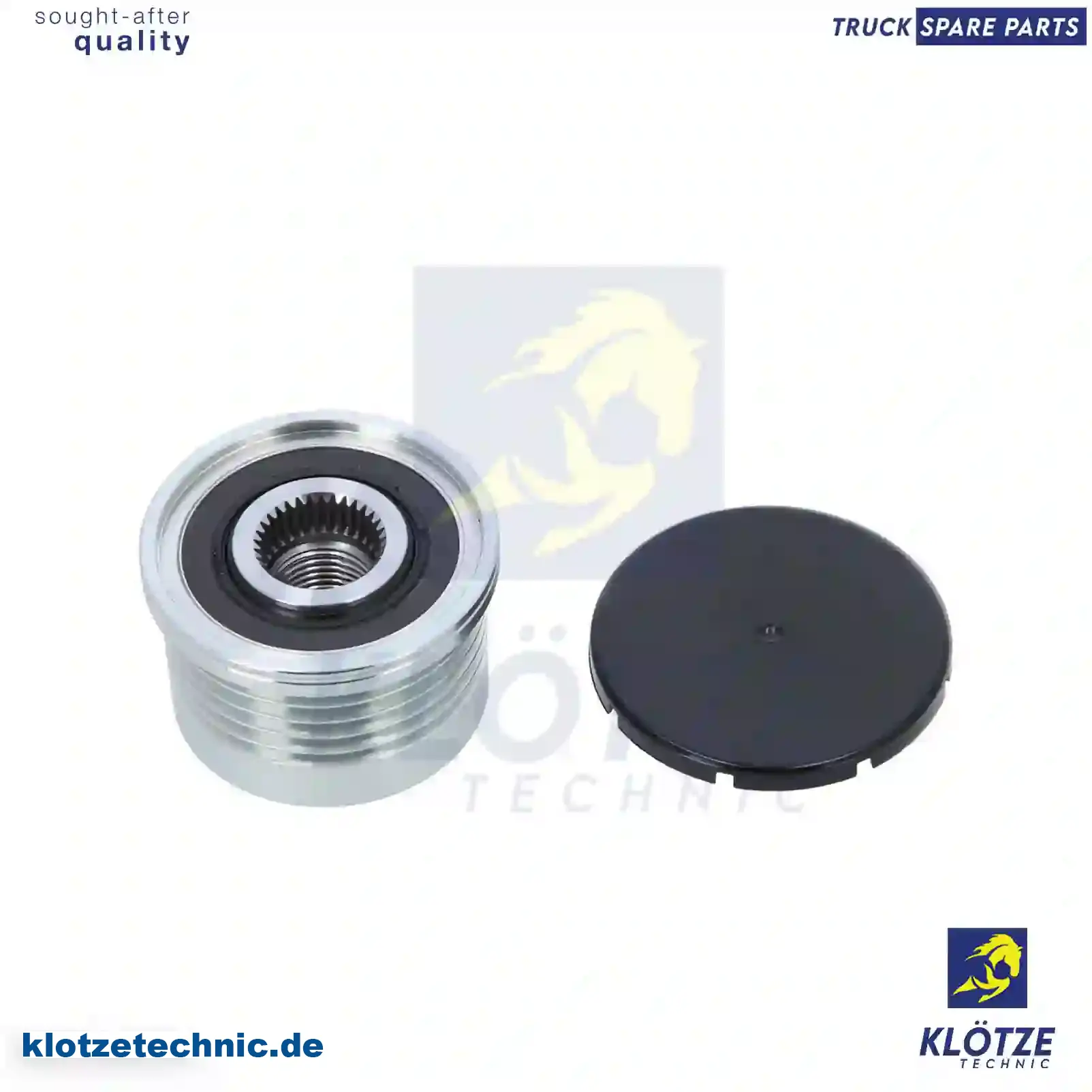 Pulley, alternator, 93190867, 4417573 || Klötze Technic