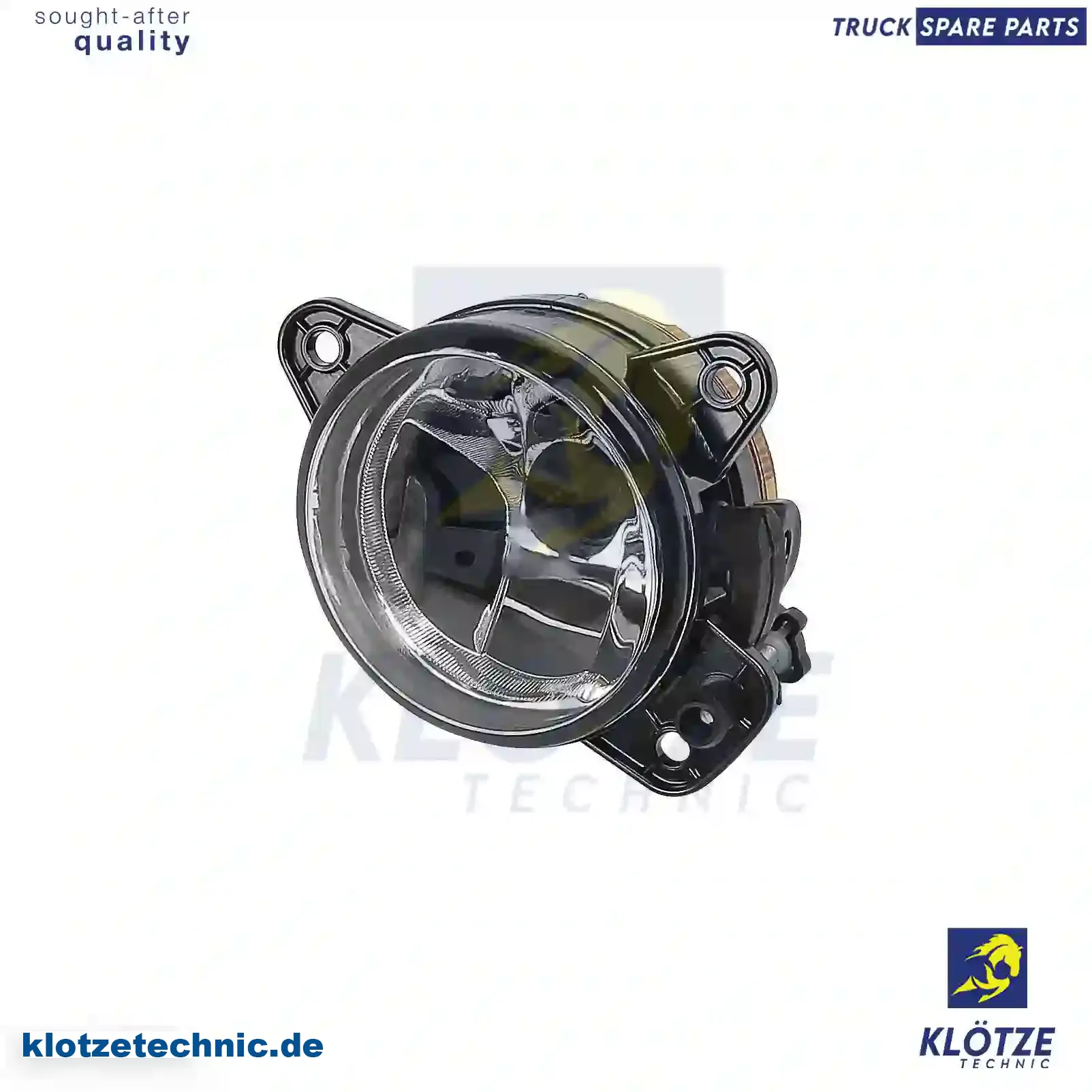 Fog lamp, right, without lamp carrier, 7E0941700, 7H0941700, 7H0941700B, 7H0941700C, 7E0941700, 7E0941700B, 7H0941700, 7H0941700B, 7H0941700C || Klötze Technic