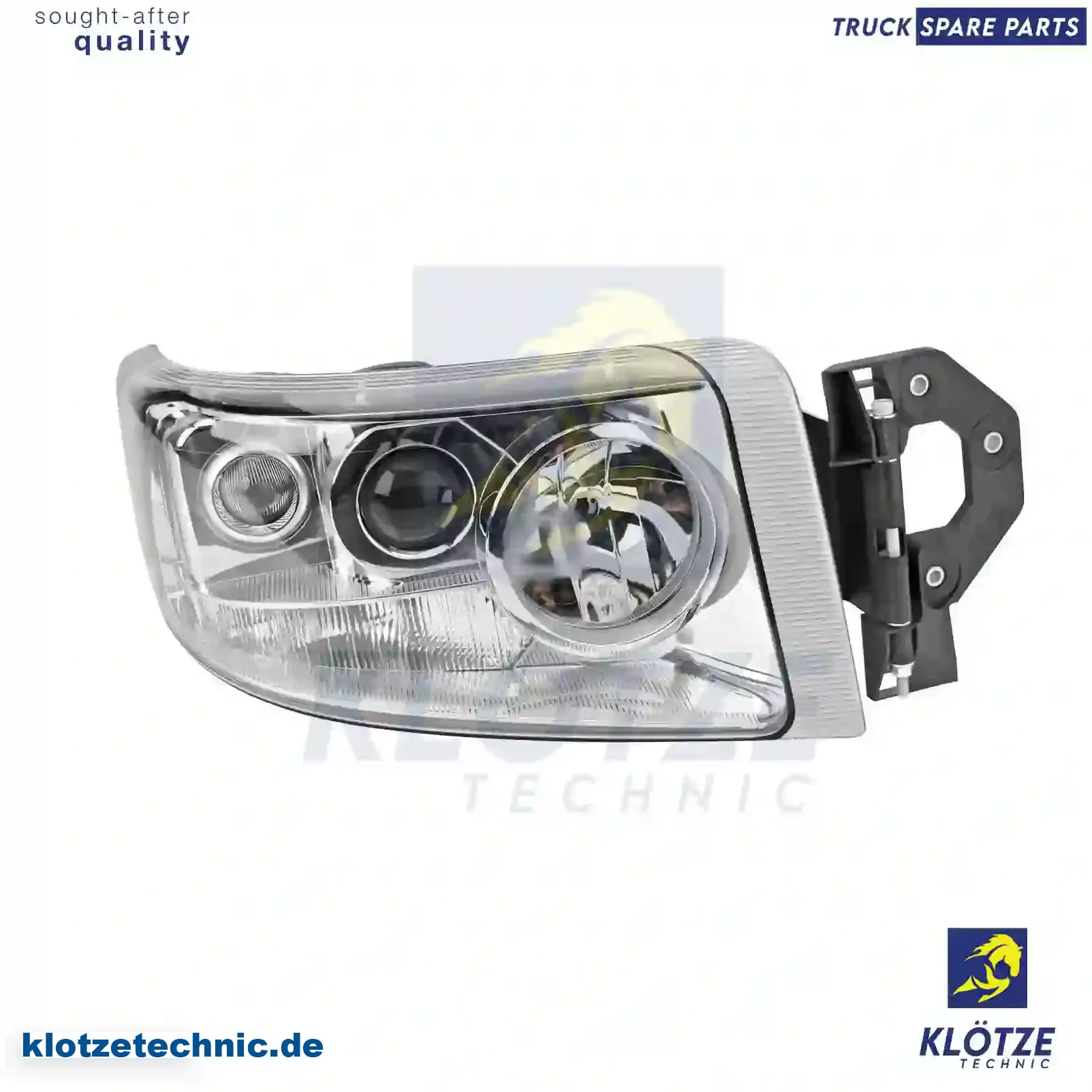 Headlamp, right, 5010578475, 7421636309, 7482588692, 82588692 || Klötze Technic