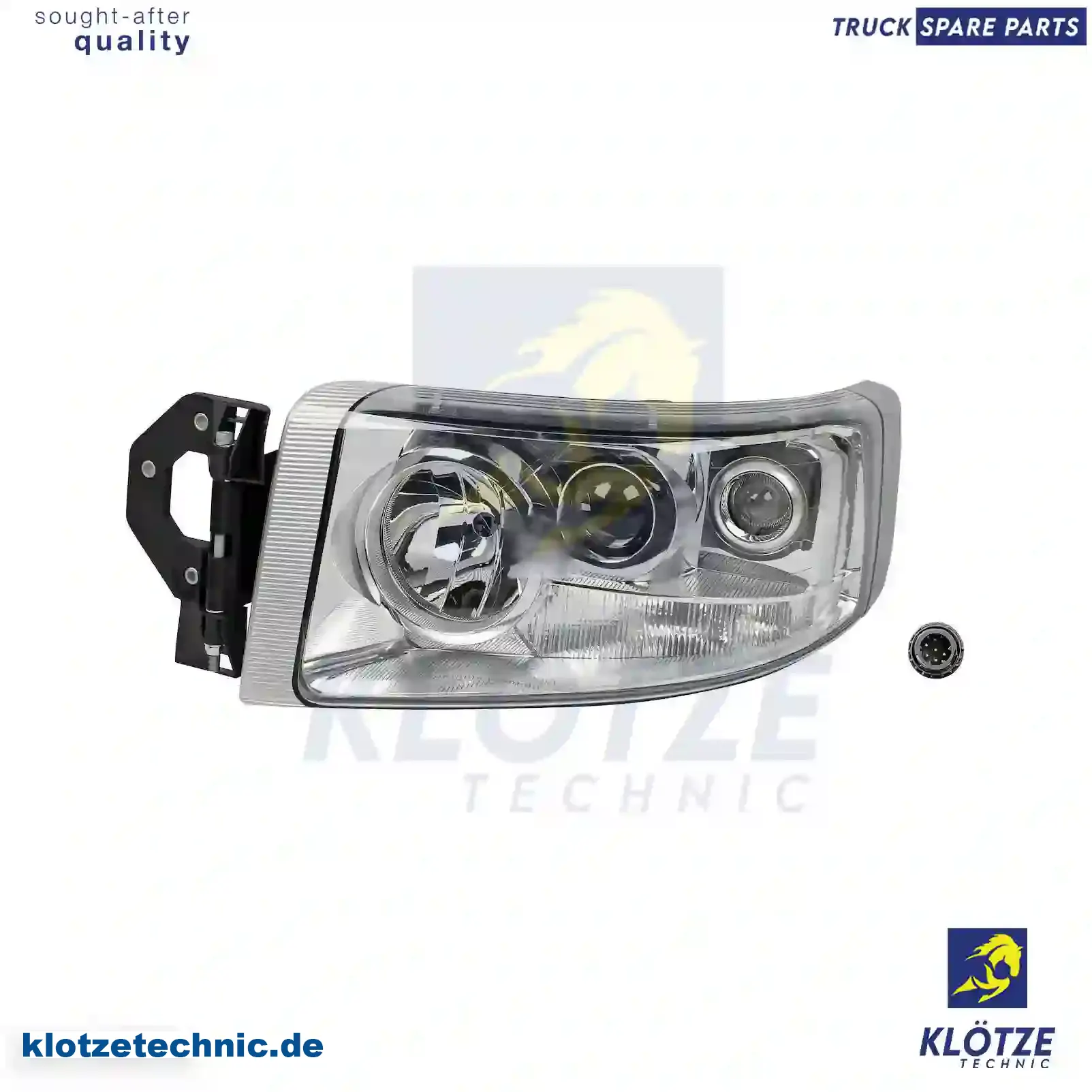 Headlamp, left, without motor, 5010578452, 7421636296, 7482588679, || Klötze Technic