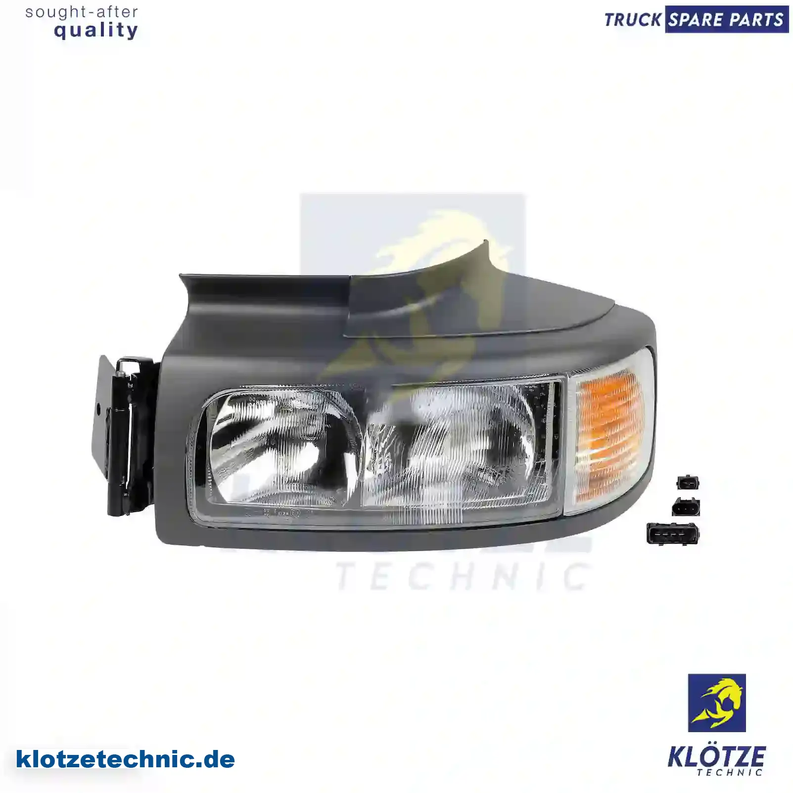 Headlamp, complete, left, 5010392463 || Klötze Technic