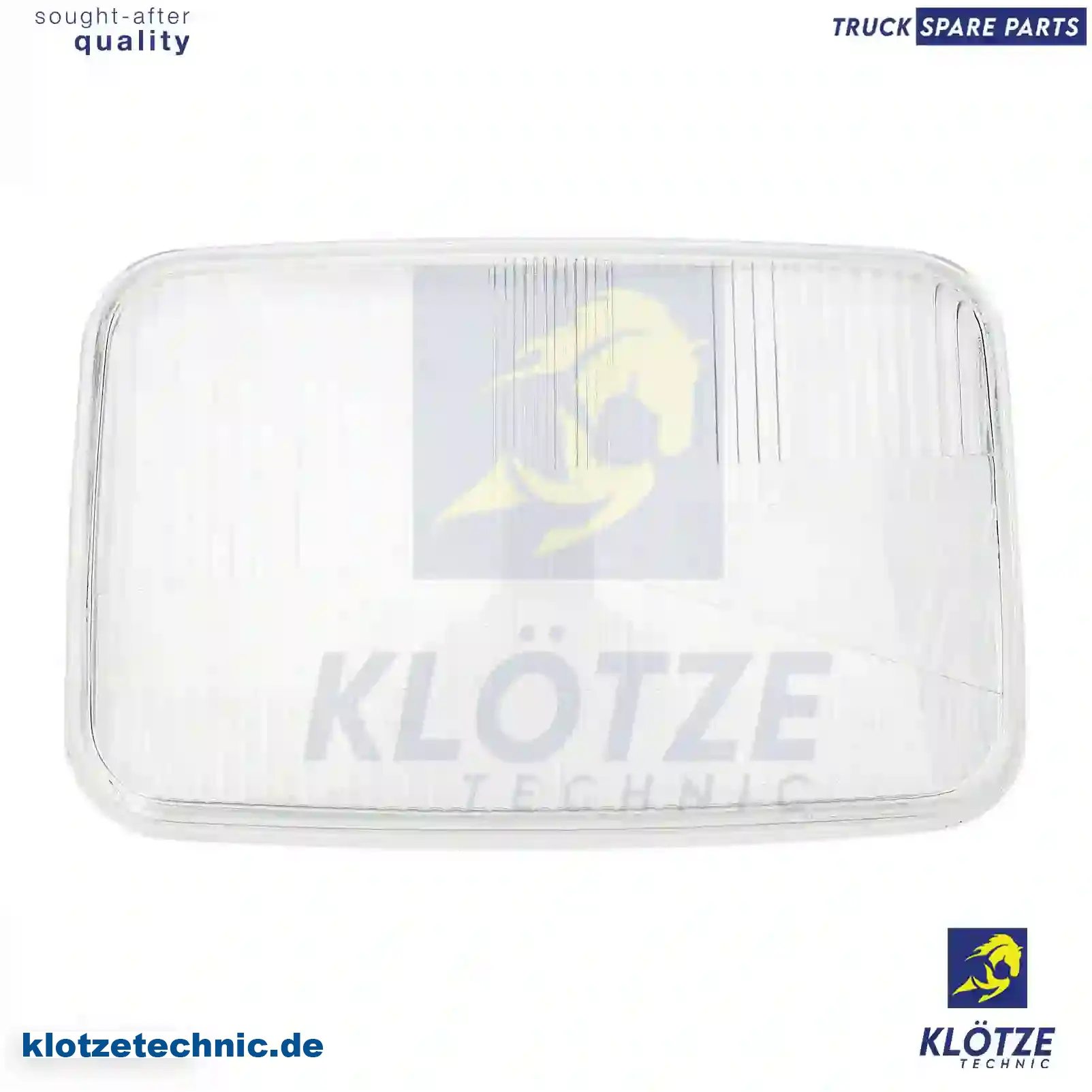 Headlamp glass, 5000816431 || Klötze Technic