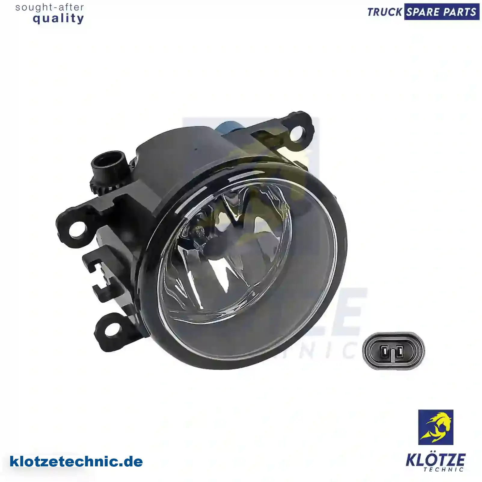 Fog lamp, with bulb, 1209177, 2N11-15201-AB, 93189278, 26150-EB500, 26150-VD300, 26150-VD30A, 4416799, 0000620639, 0000620662, 7701366583, 8200074008 || Klötze Technic