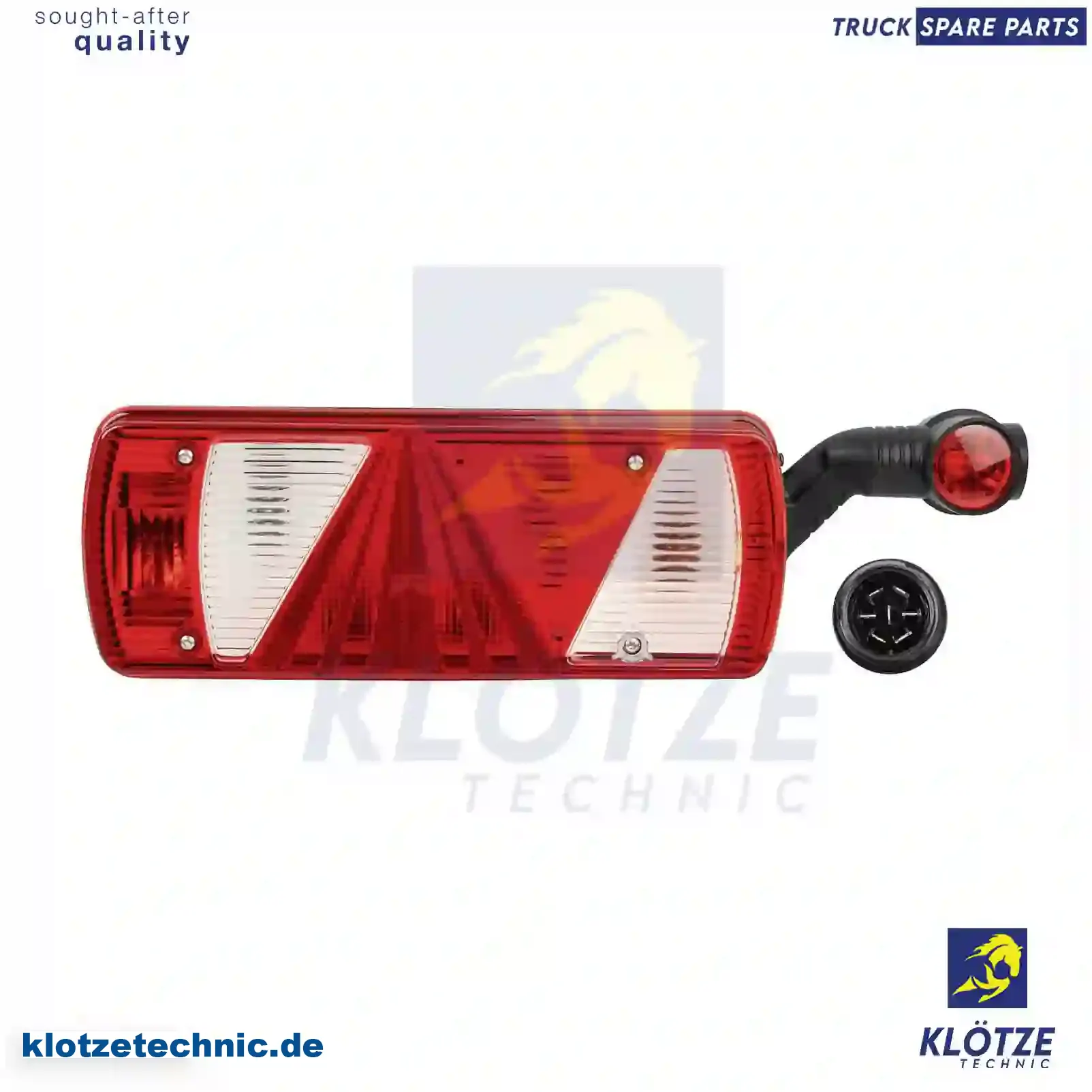 Tail lamp, right, , , , , || Klötze Technic