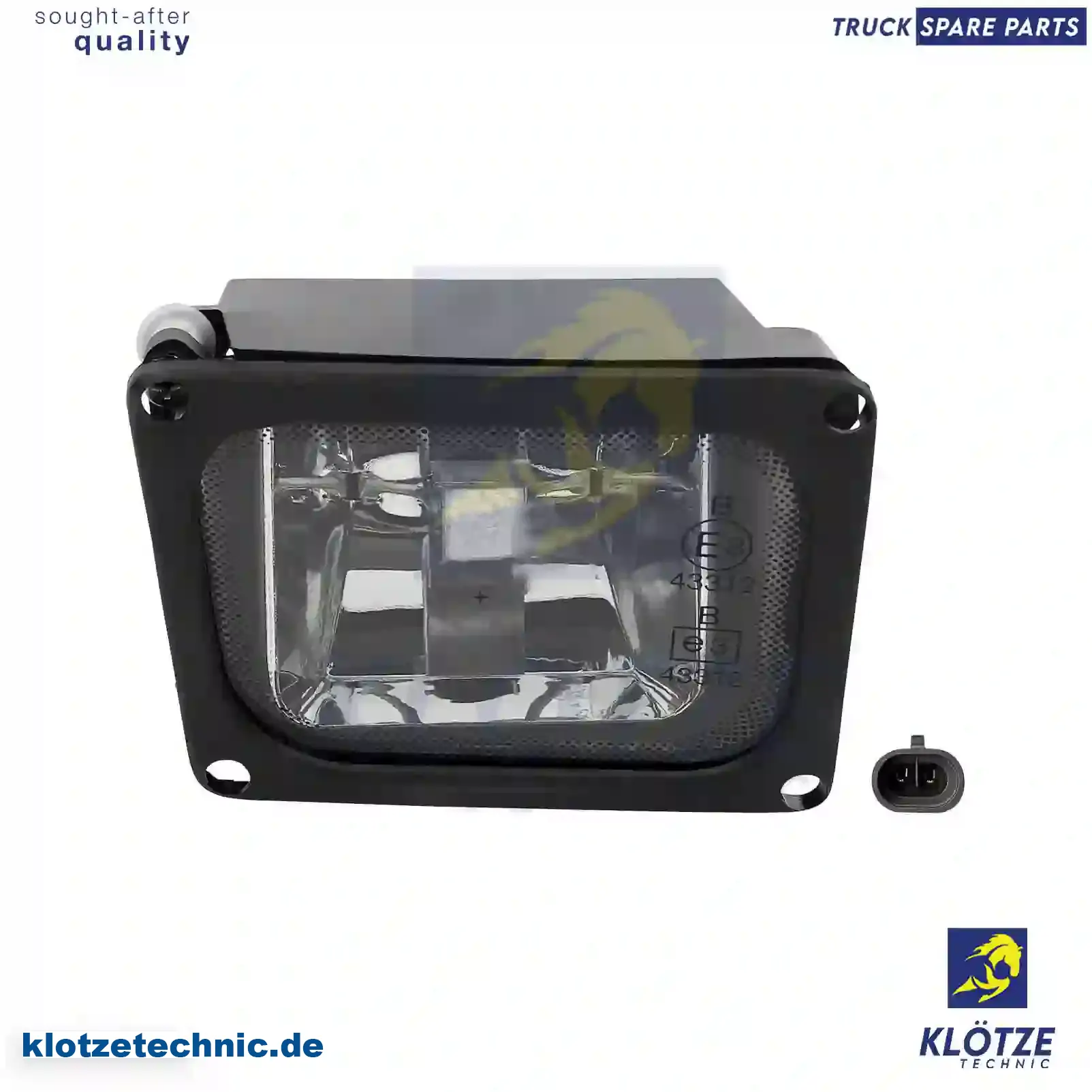 Fog lamp, right, 98438671 || Klötze Technic