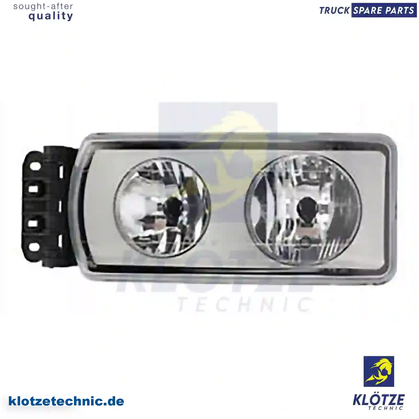 Headlamp, left, 41221036 || Klötze Technic