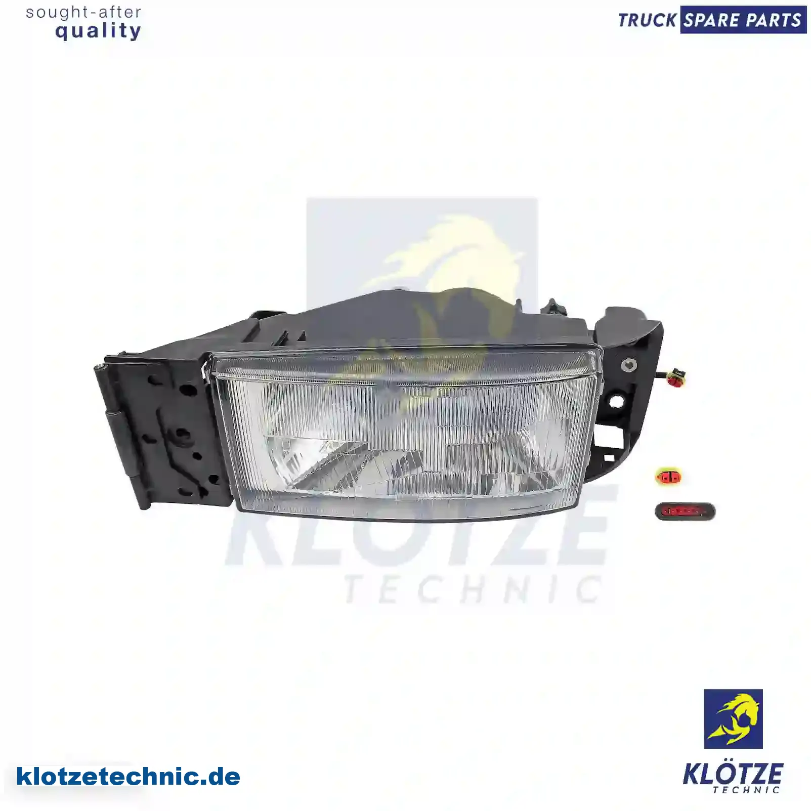 Headlamp, left, 500340545, 98432535, ZG20473-0008 || Klötze Technic