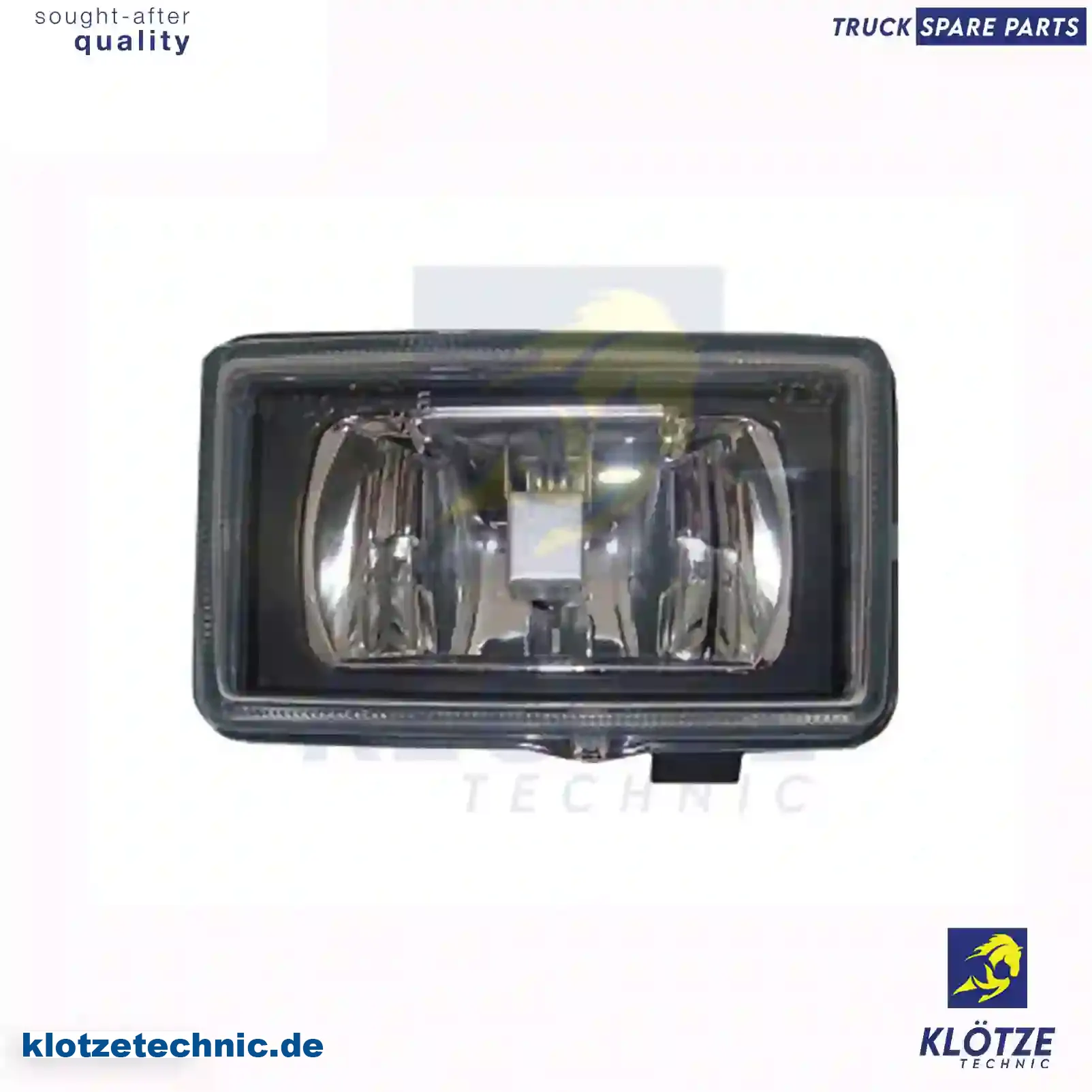 Fog lamp, right, with bulb, 504052352, ZG20427-0008 || Klötze Technic