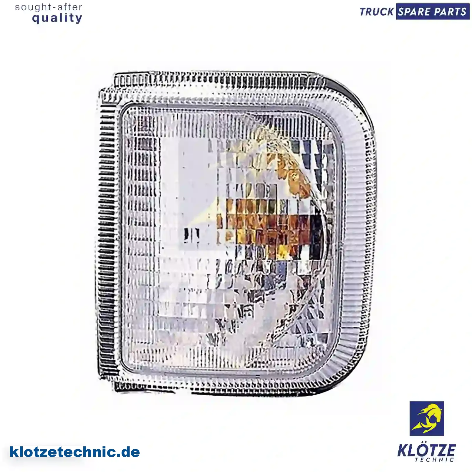 Turn signal lamp, 504047573, ZG21157-0008 || Klötze Technic