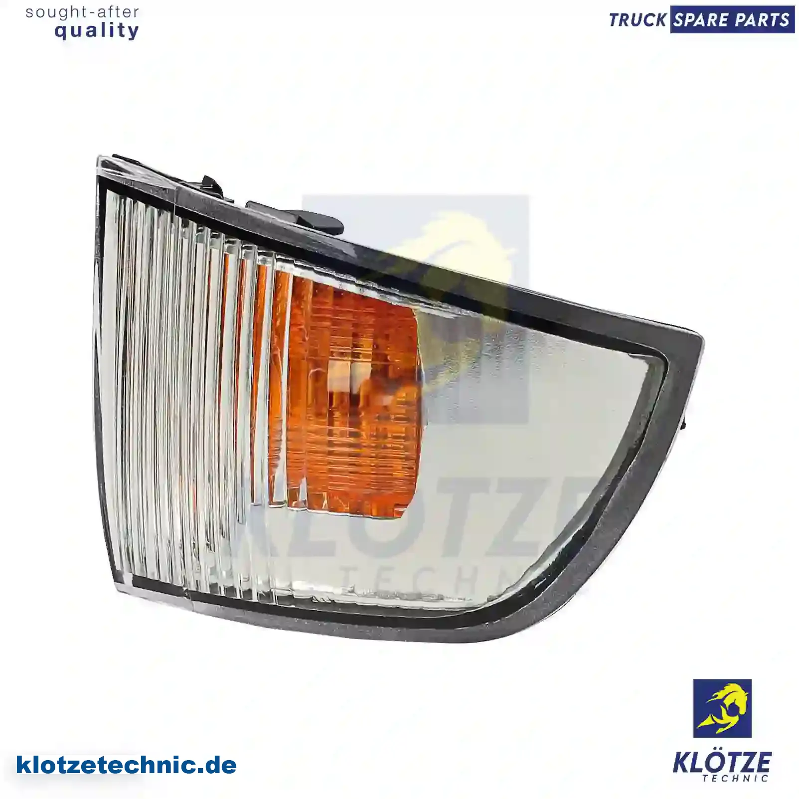 Turn signal lamp, right, without lamp carrier, 03801915, 3801915, ZG21238-0008 || Klötze Technic