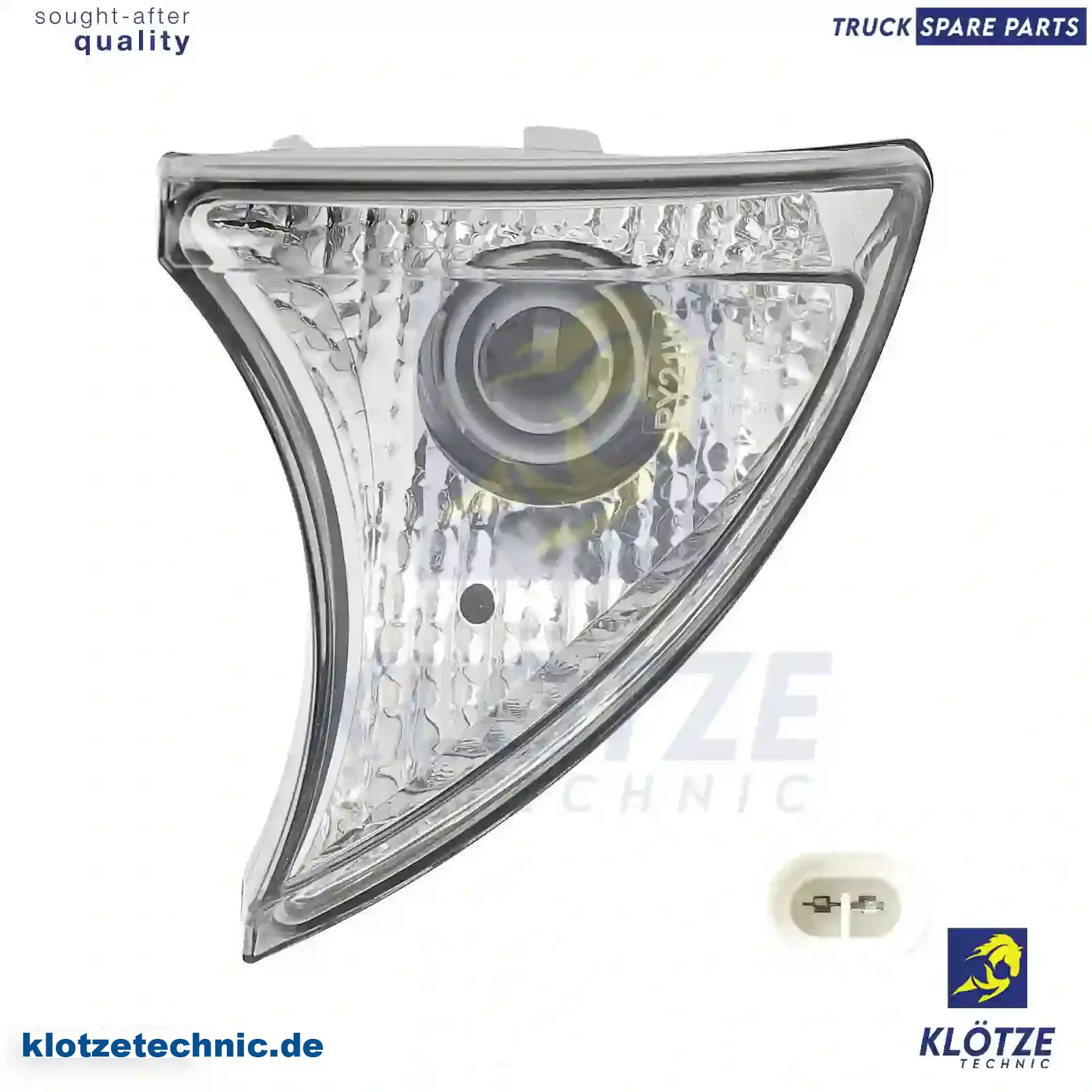 Turn signal lamp, left, 5801572024, 58017 || Klötze Technic