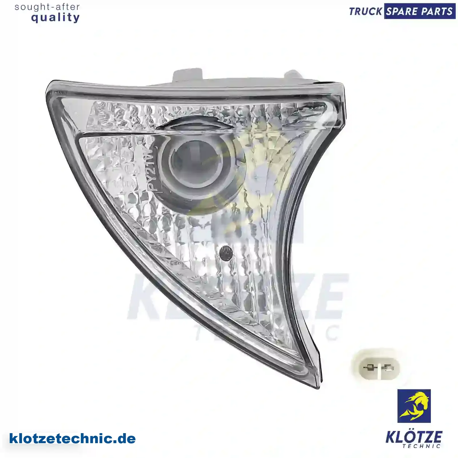 Turn signal lamp, right, 5801572018, 5801755107, ZG21221-0008 || Klötze Technic