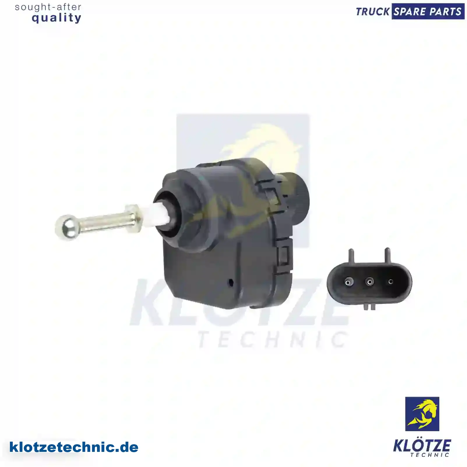 Adjusting motor, light range control, 500305941 || Klötze Technic