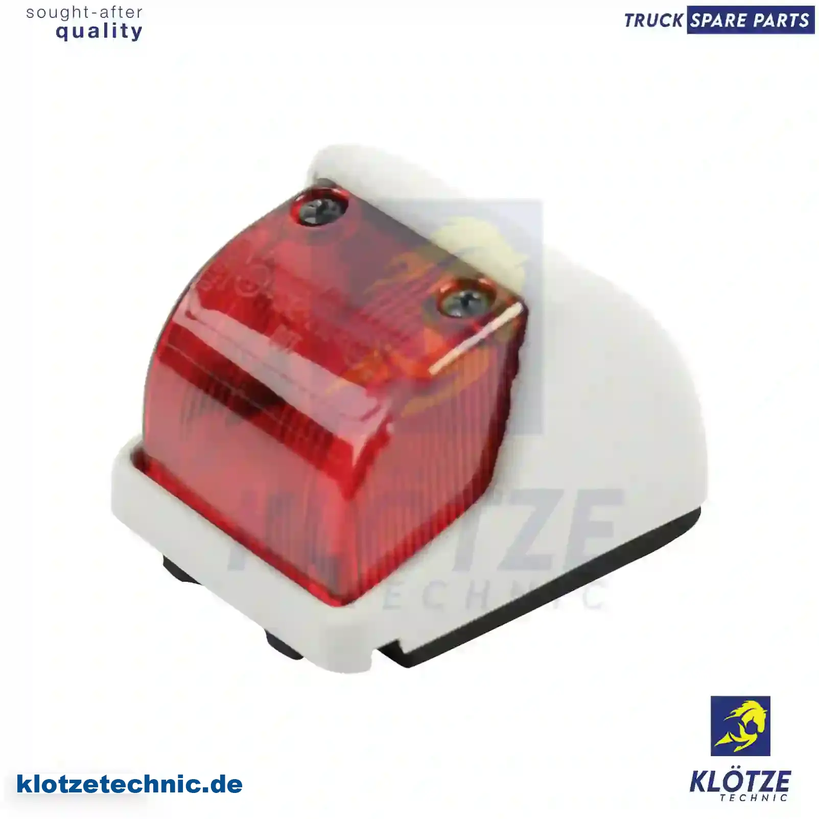 Side marking lamp, red, 99441287, 88252606010, 70305316, ZG20882-0008 || Klötze Technic