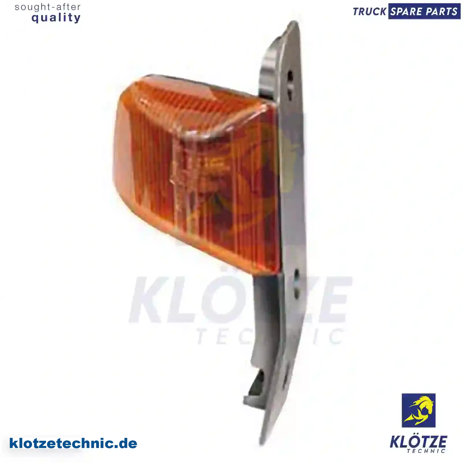 Side marking lamp, left, with bulb, 504098245, ZG20878-0008 || Klötze Technic