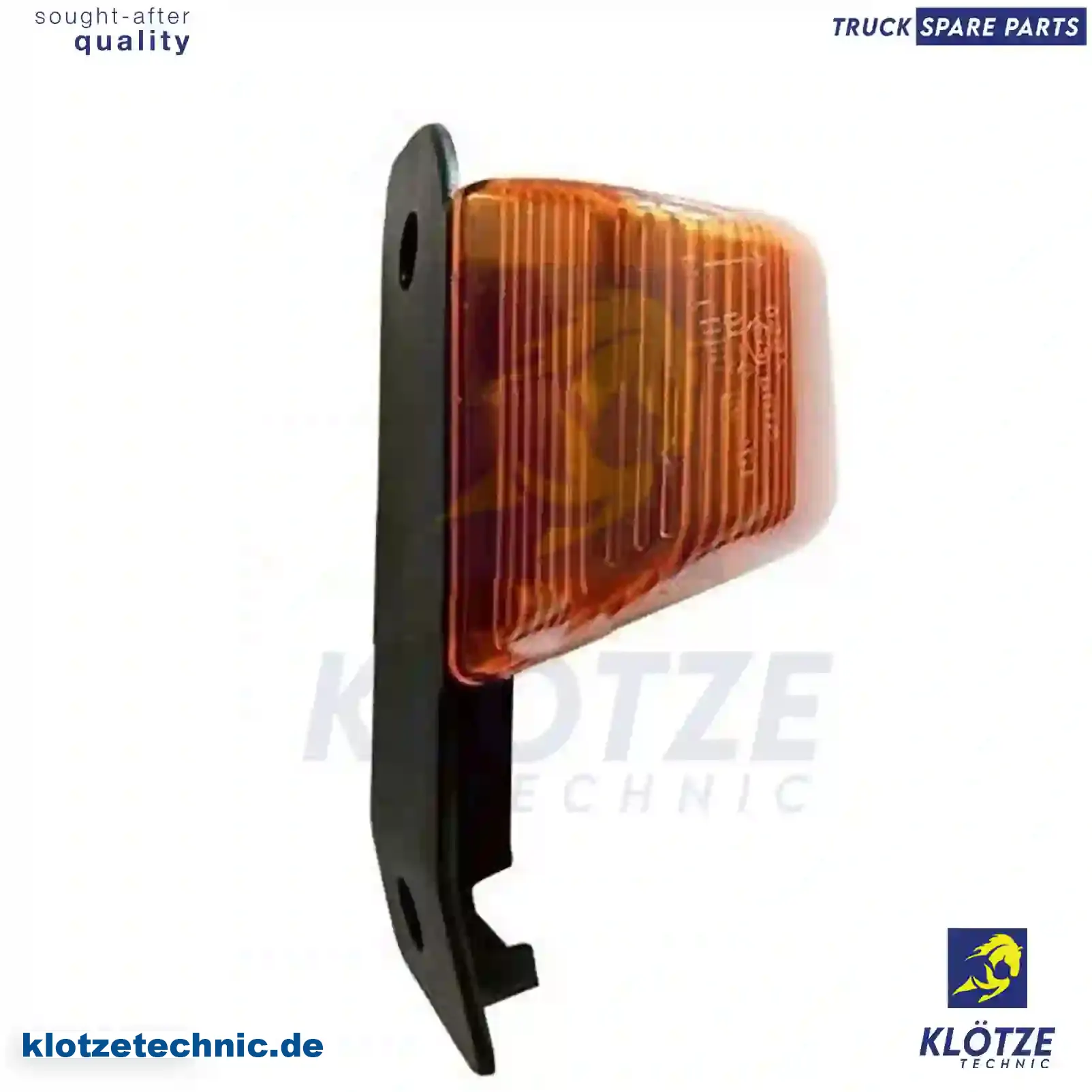 Side marking lamp, right, with bulb, 504098243, ZG20892-0008 || Klötze Technic