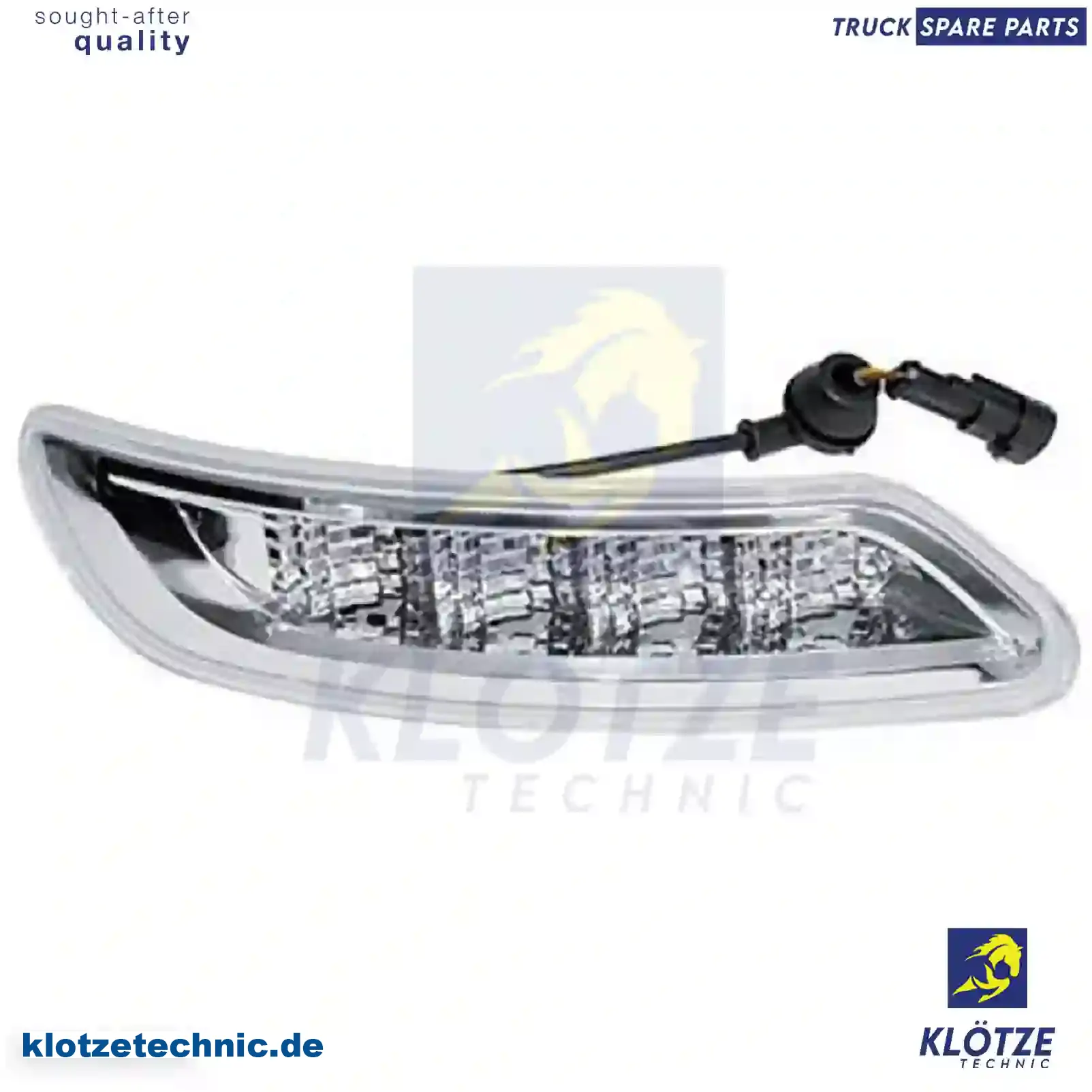 Position lamp, sun visor, left, 5801546548, ZG20697-0008 || Klötze Technic