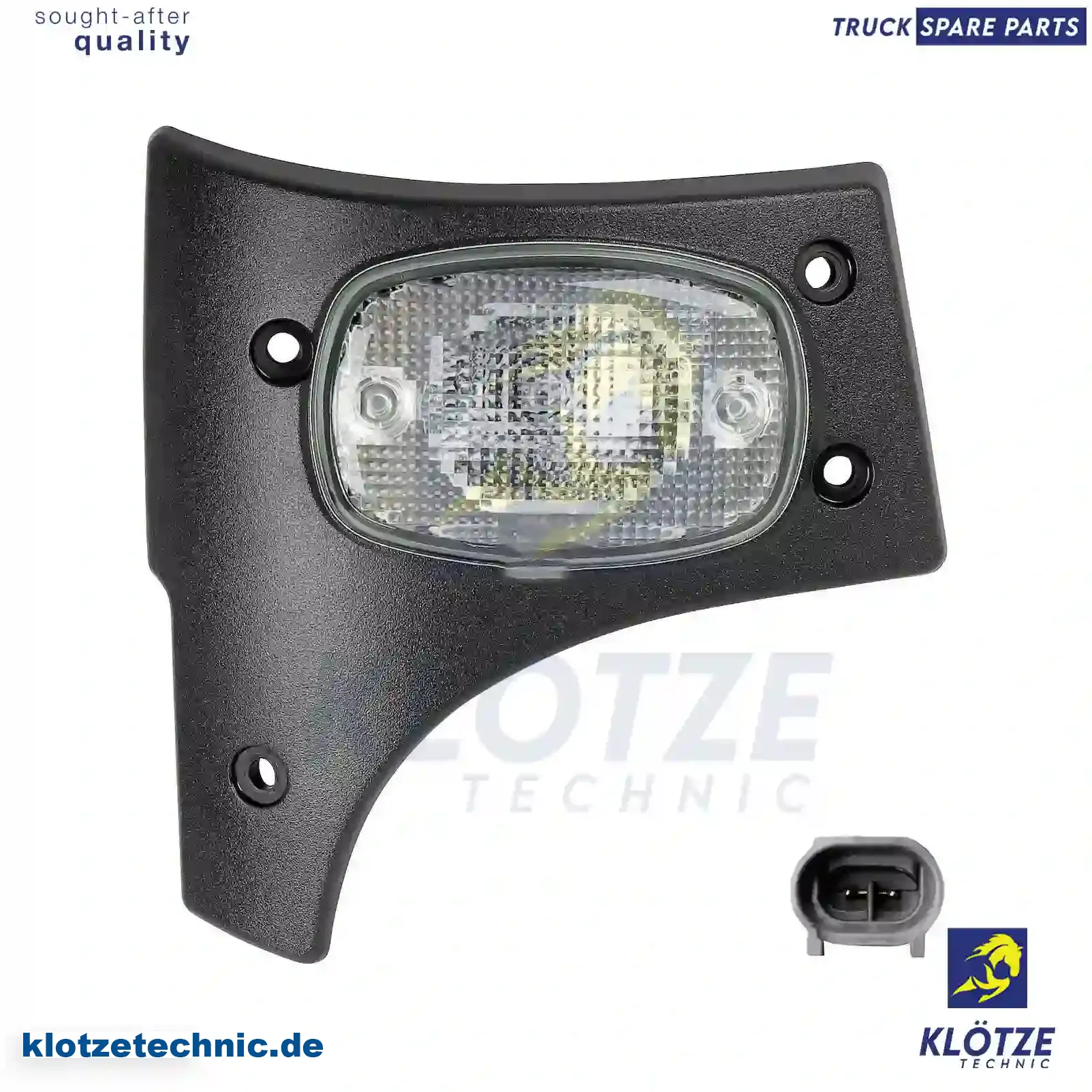 Side marking lamp, right, 504063575 || Klötze Technic