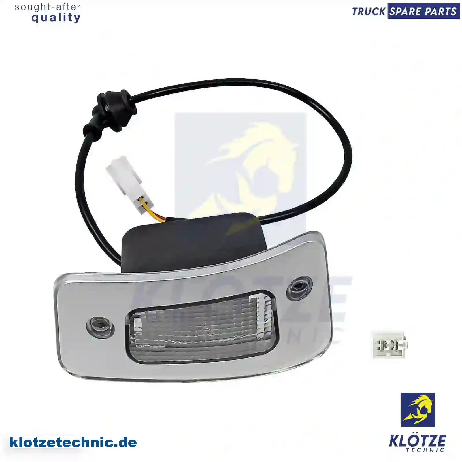 Side marking lamp, left, without bulb, 98461648 || Klötze Technic