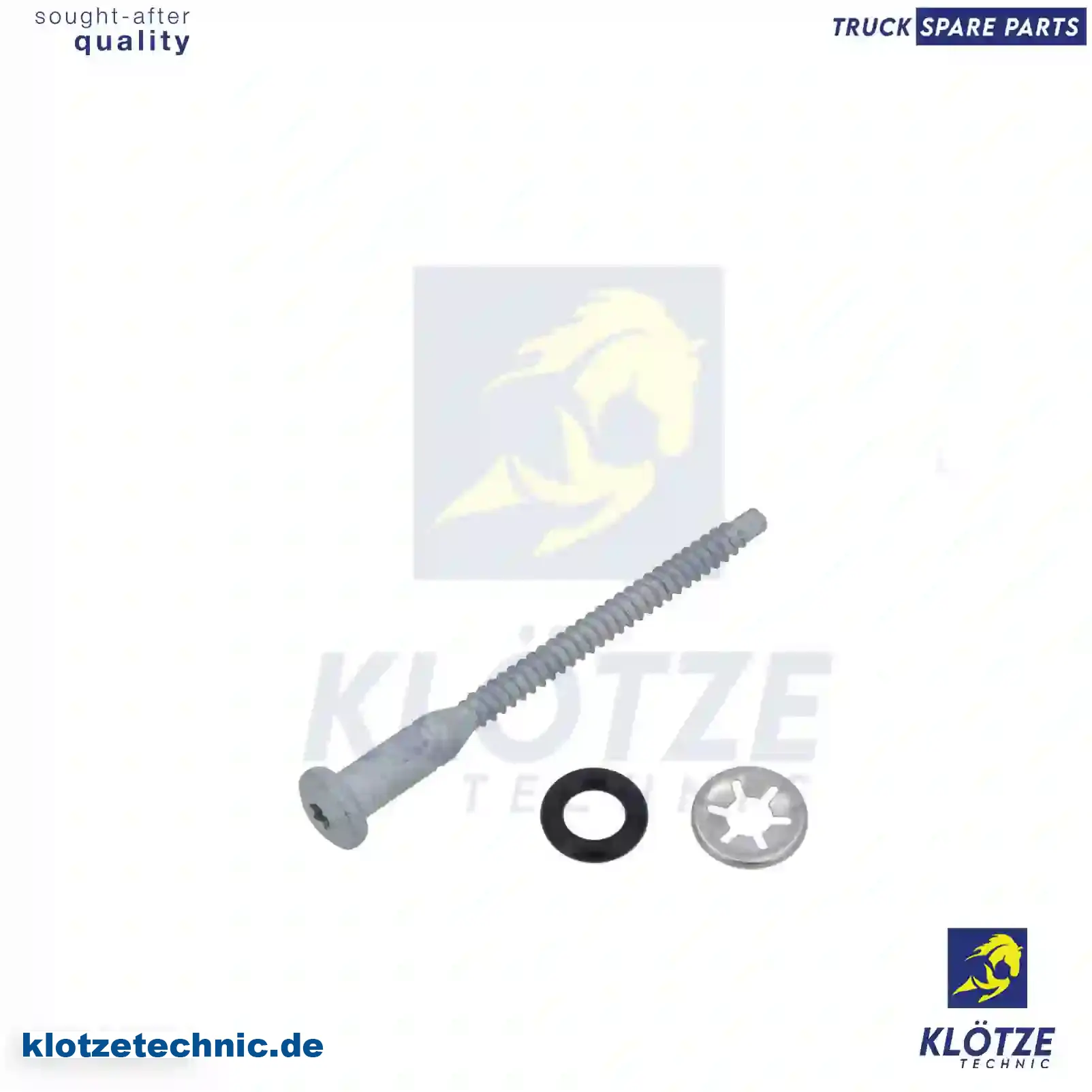 Adjusting screw, 8140318S, ZG20223-0008, , || Klötze Technic