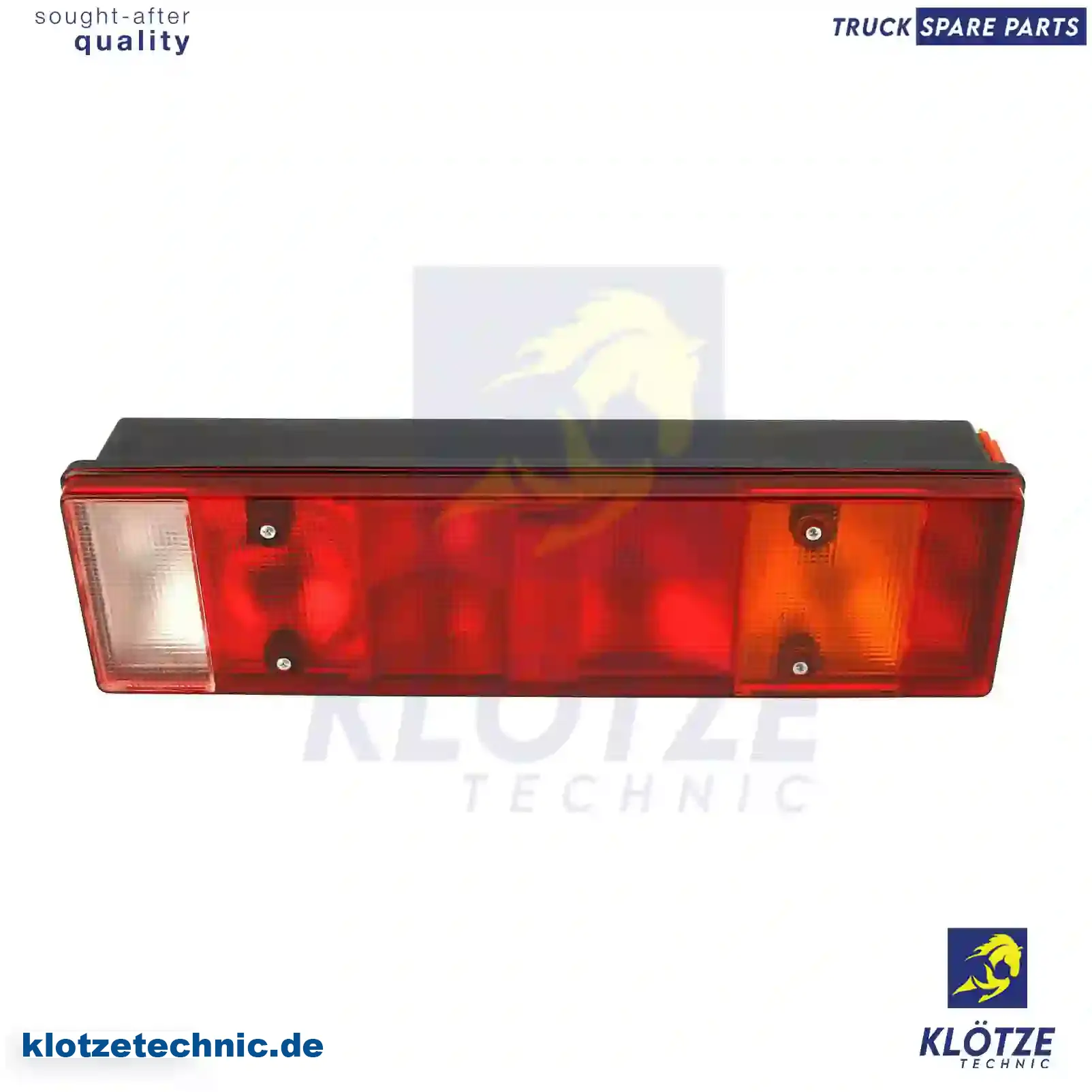 Side marking lamp, orange, with bulb, 1304788, 1365972, ZG20881-0008 || Klötze Technic