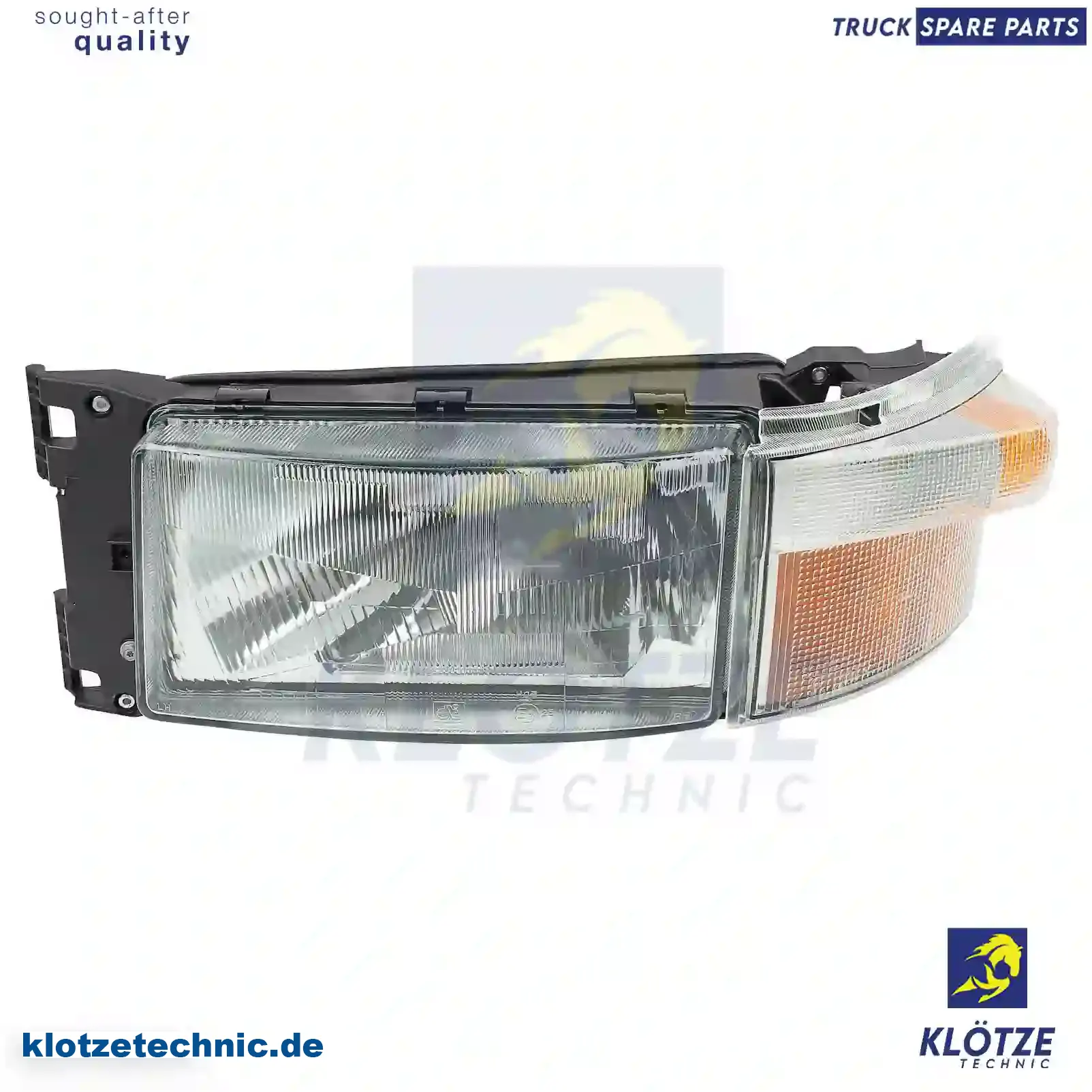 Headlamp, left, 1348539, 1431255, 1446585, 1467001, 1732507, ZG20457-0008 || Klötze Technic