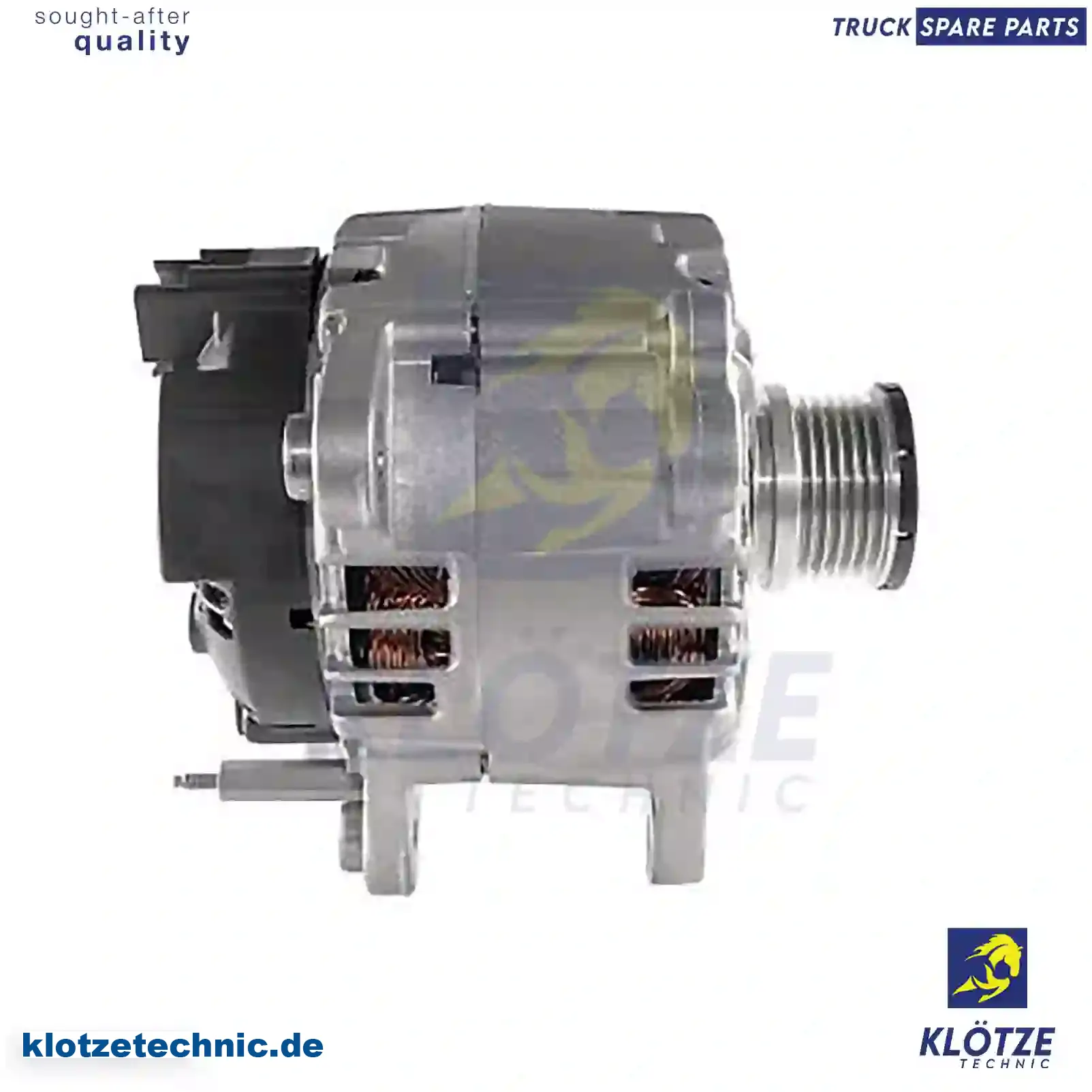 Alternator, 03L903023L, 65261016003, 03L903023L, 03L903023LX, 03L903024D, 03L903023DX || Klötze Technic