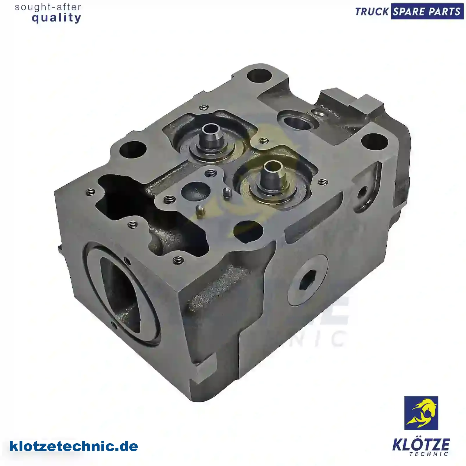 Cylinder head, without valves, 8113109, 8119109, 8194333, 8194476, 8194497 || Klötze Technic