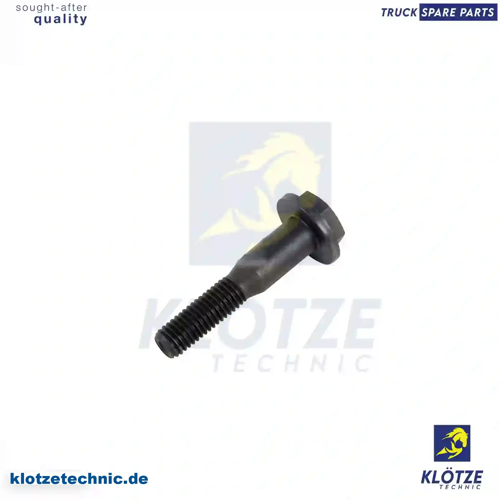 Union screw, 81981836114, 2V5607815B || Klötze Technic