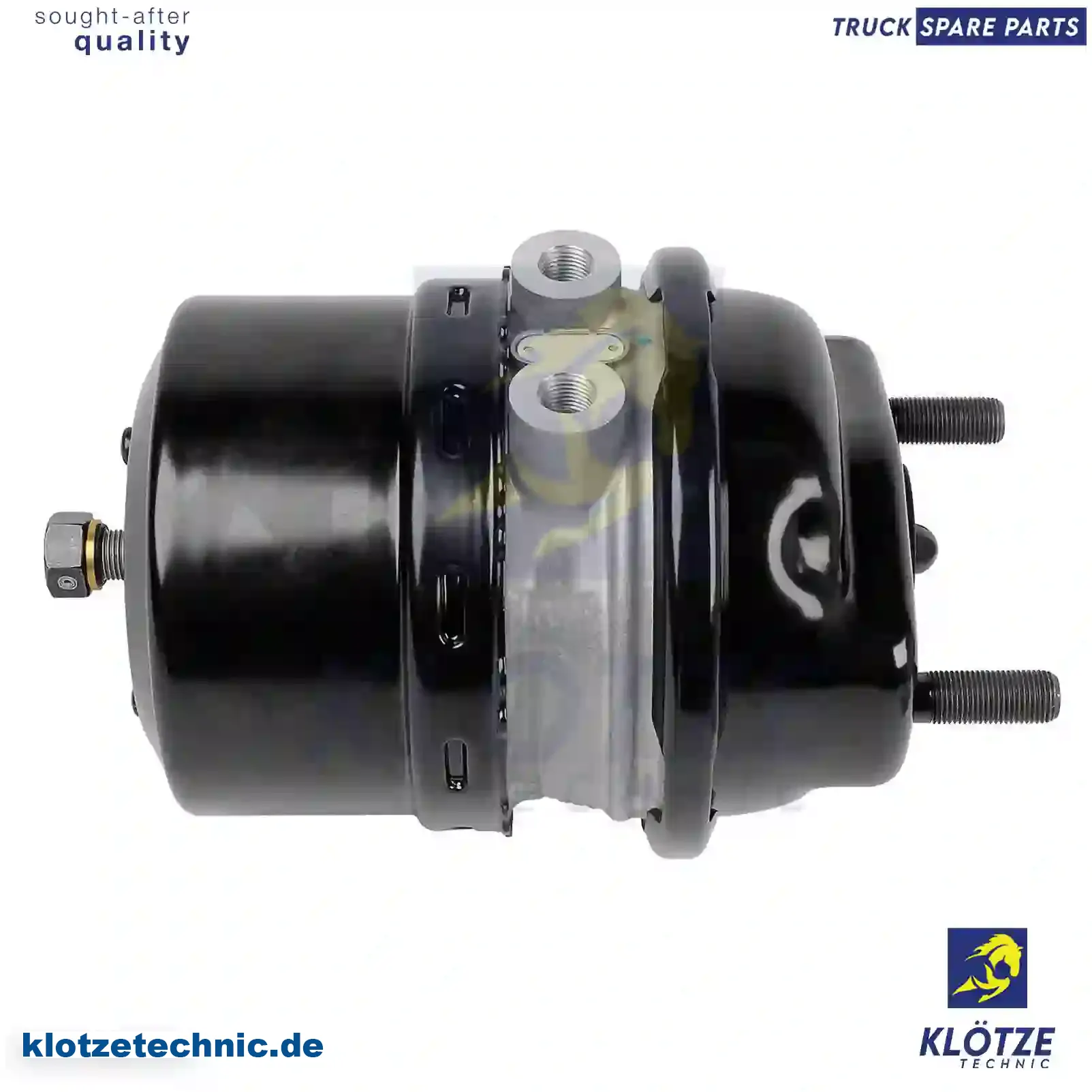 Spring brake cylinder, 1526609, 1516660, 1802409, 1802410, 2147780, 2147781, 2192928, 2192929 || Klötze Technic