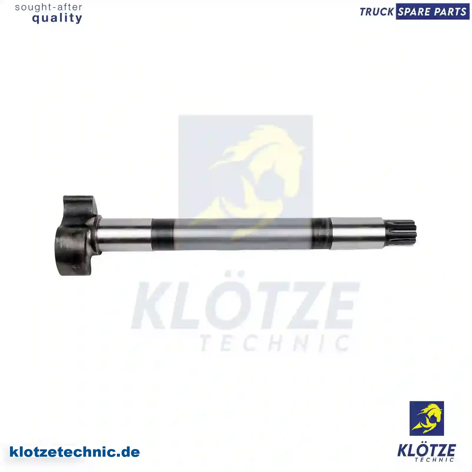 Brake camshaft, left, 1342747, 2076771, 330655, ZG50143-0008, , , , || Klötze Technic