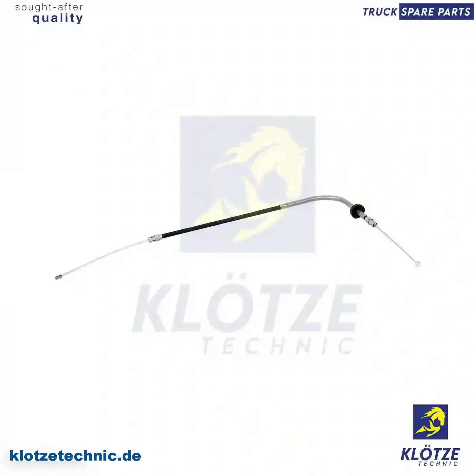 Control wire, parking brake, 4041448, YC15-2853-BD || Klötze Technic