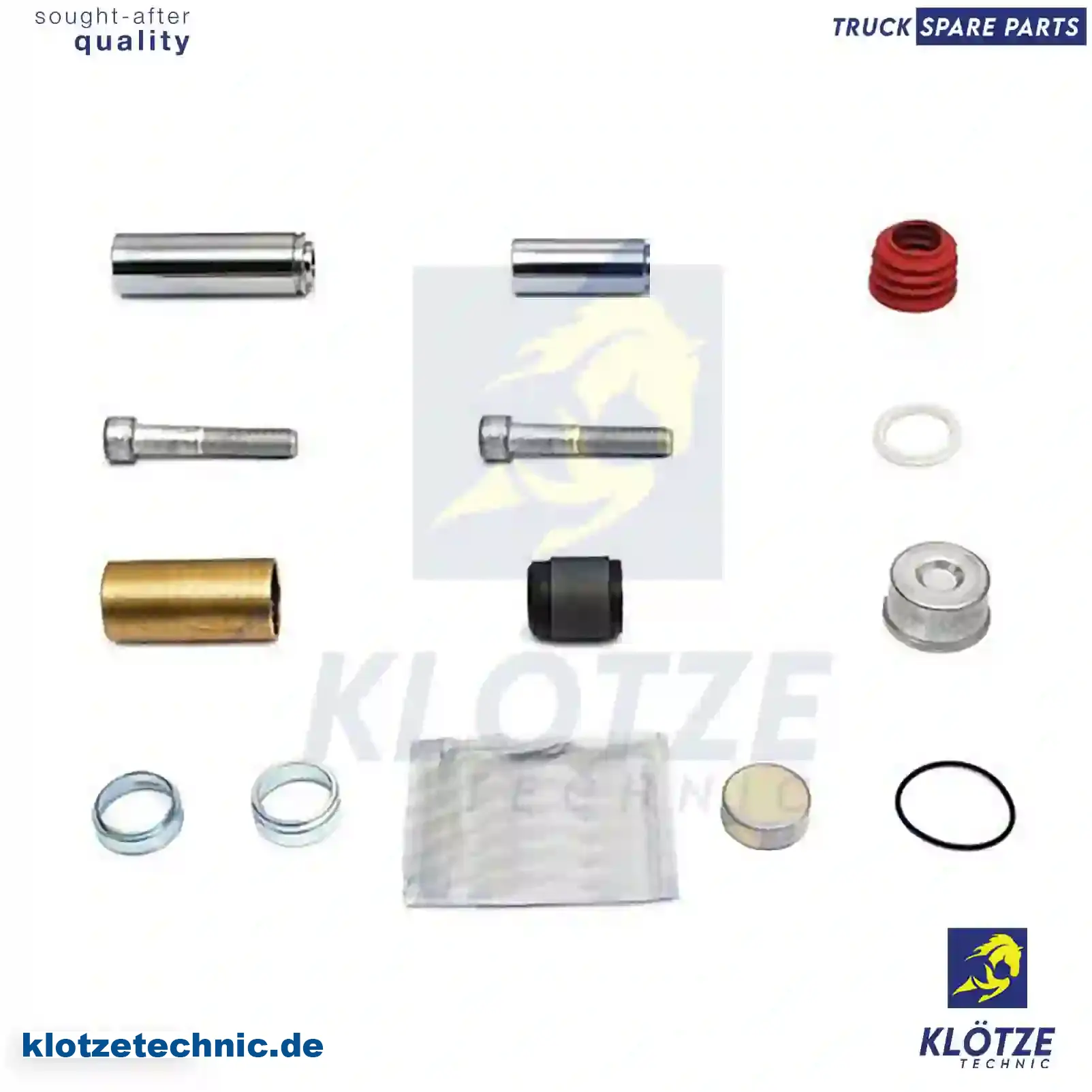 Repair kit, brake caliper, 0980106910, 1477678, 1906776, 2021750, 2087143 || Klötze Technic