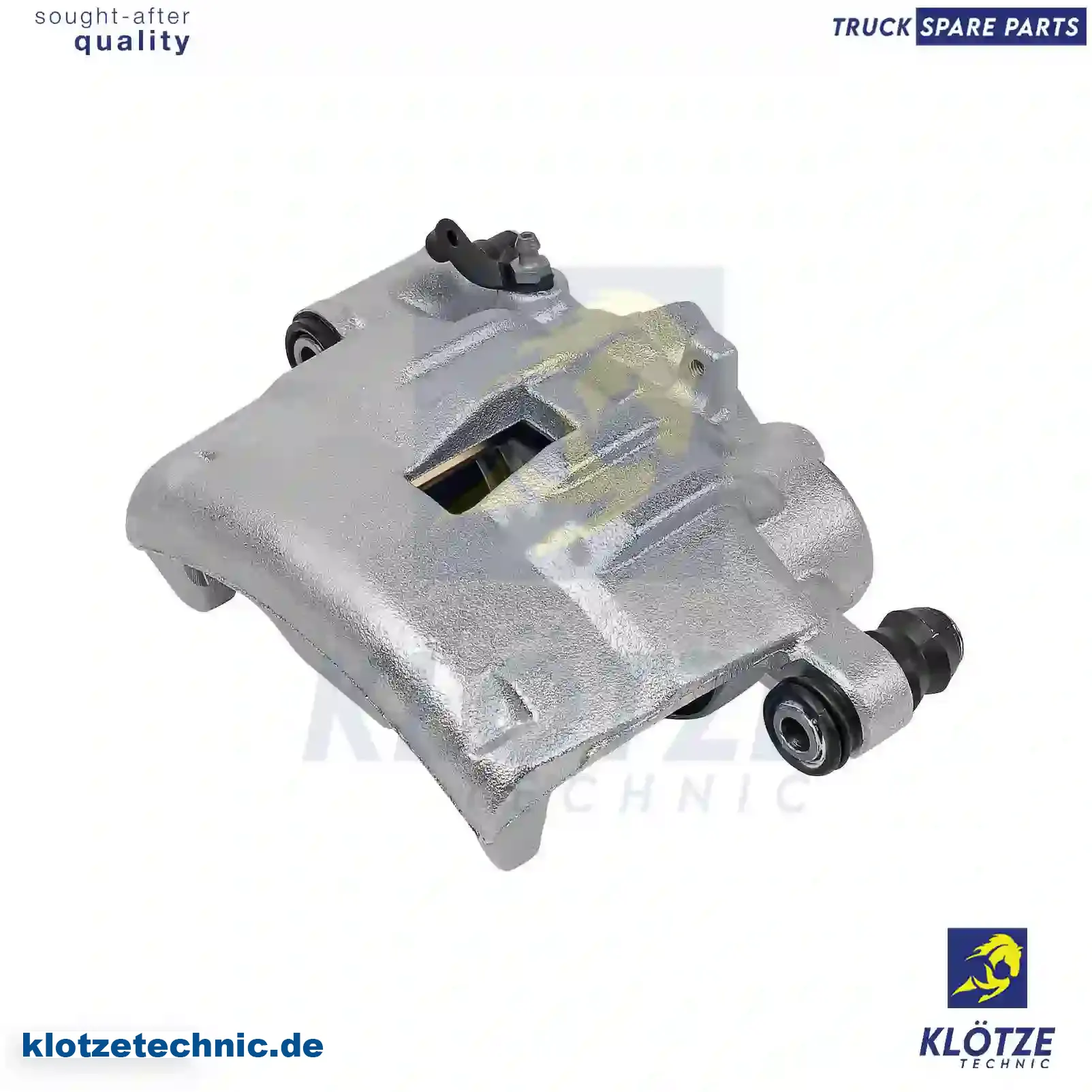 Brake caliper, left, reman. / without old core, 5127483AA, 5135215AA, 0014206983, 0014208683, 0024203483, 0024205783, 9024201101, 9044200101, 9044200801, 2D0615105A, 2D0615105B, 2D0615123A, 2D0615423C || Klötze Technic