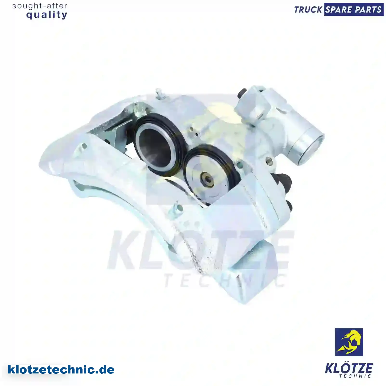 Brake caliper, right, reman. / without old core, 1522080, 04832625, 42533008, 42534118, 4832625, 500352575, LRG615 || Klötze Technic