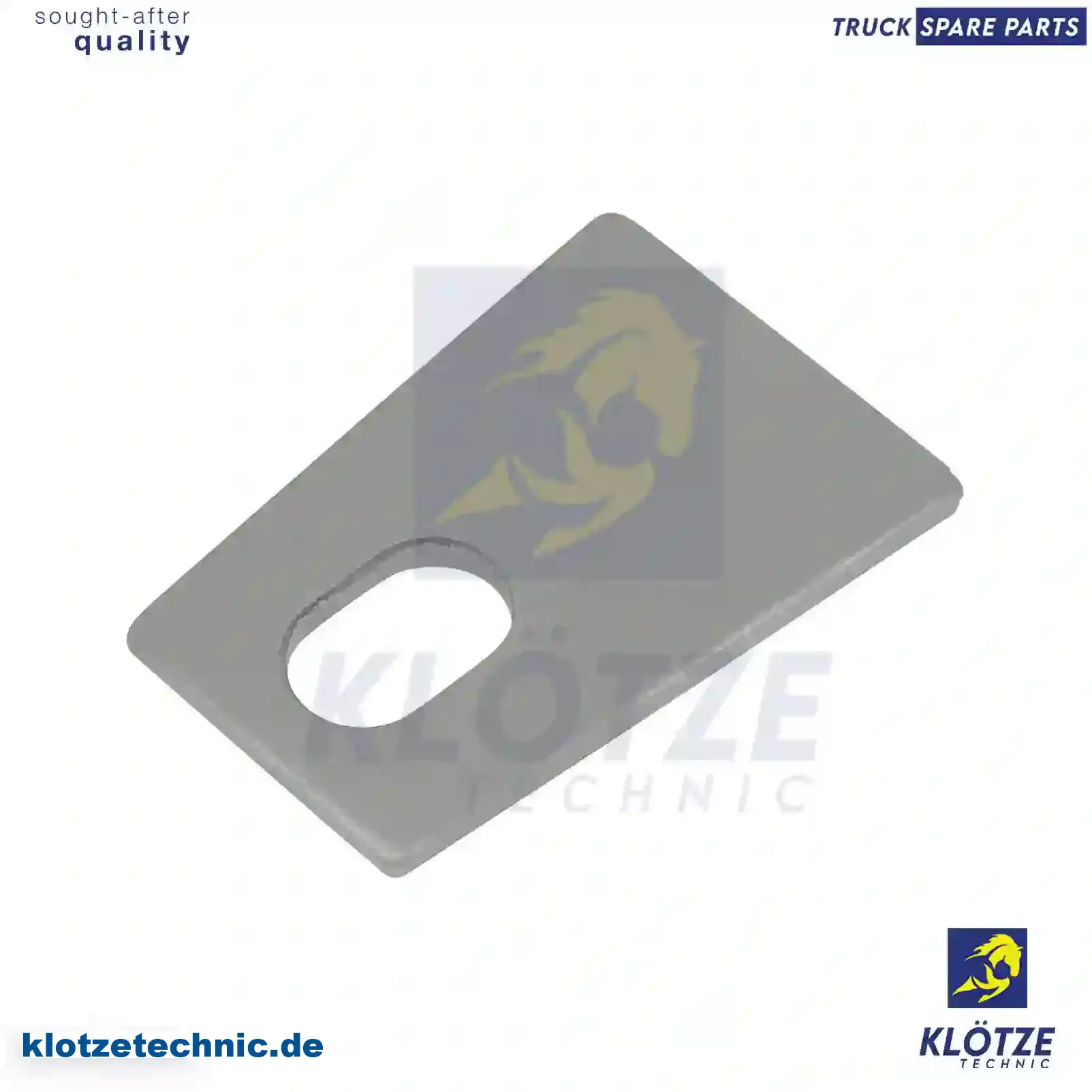 Locking sheet, 81908010225, 3469940109, 9429940009, 2V5401279, ZG50525-0008 || Klötze Technic