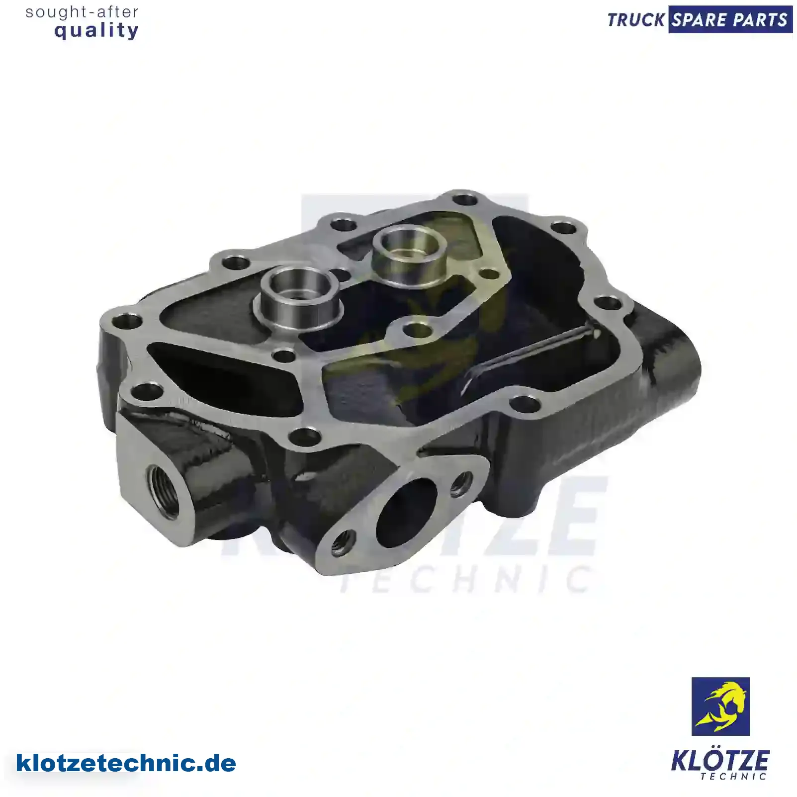 Cylinder head, compressor, 1518374, 1695153, 3090472 || Klötze Technic